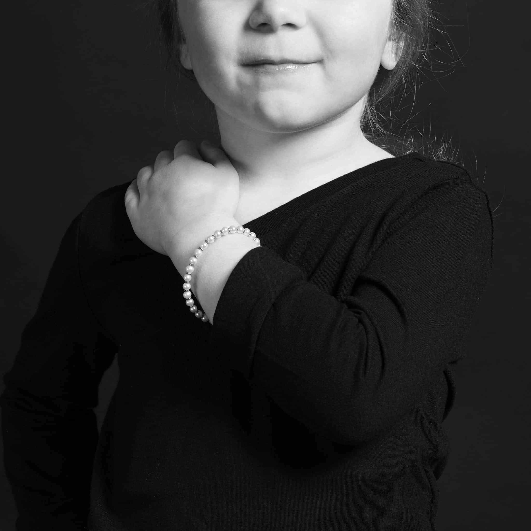 Luna Mother and Child Pearl Bracelet Set