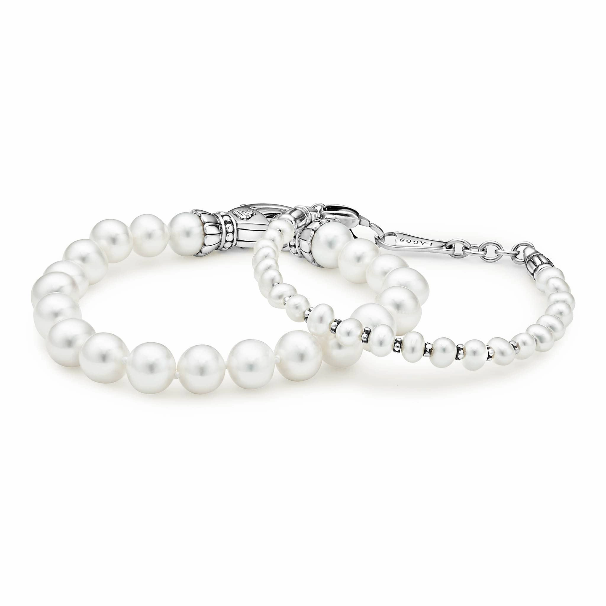 Luna Mother and Child Pearl Bracelet Set