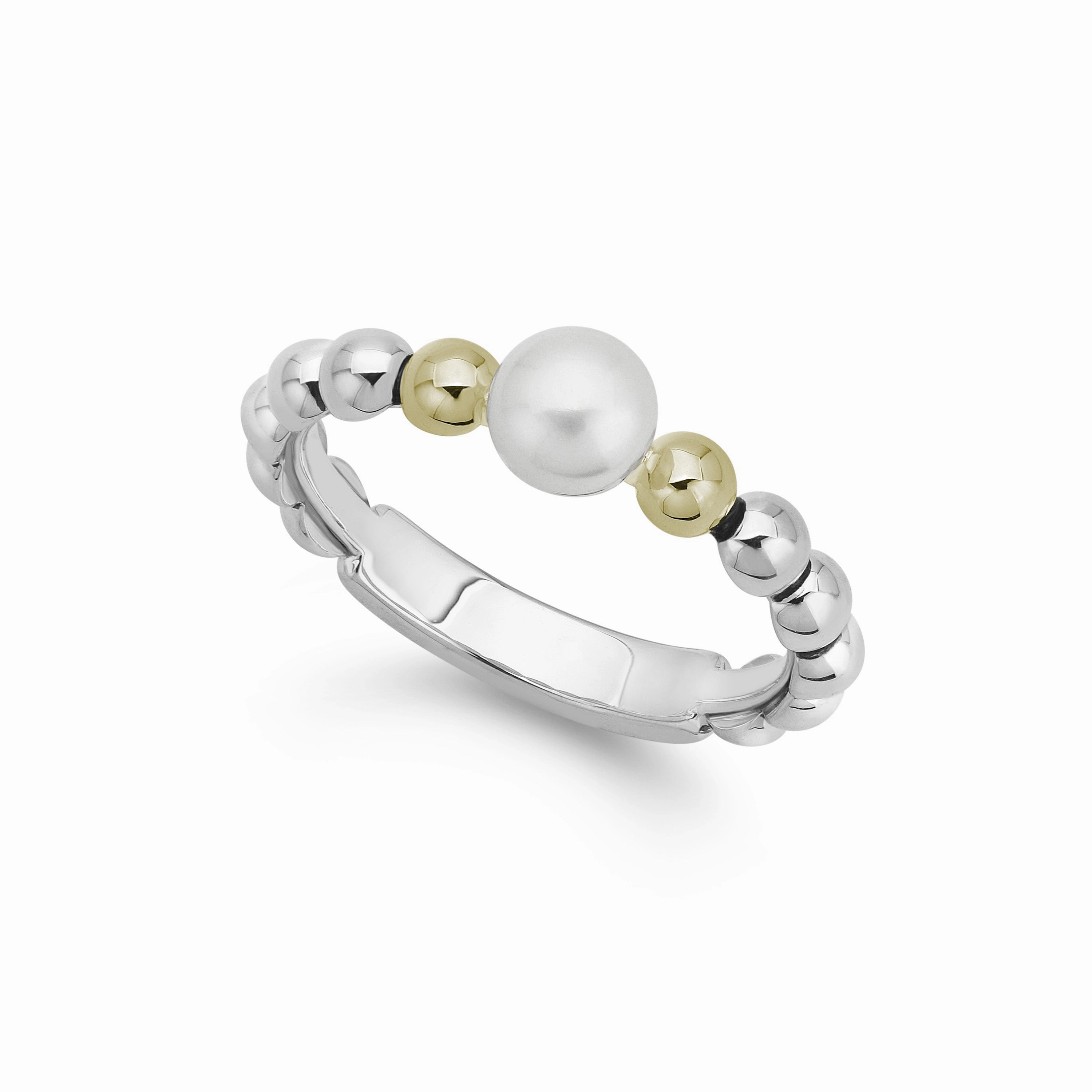 Luna Pearl and Diamond Ring Gift Set
