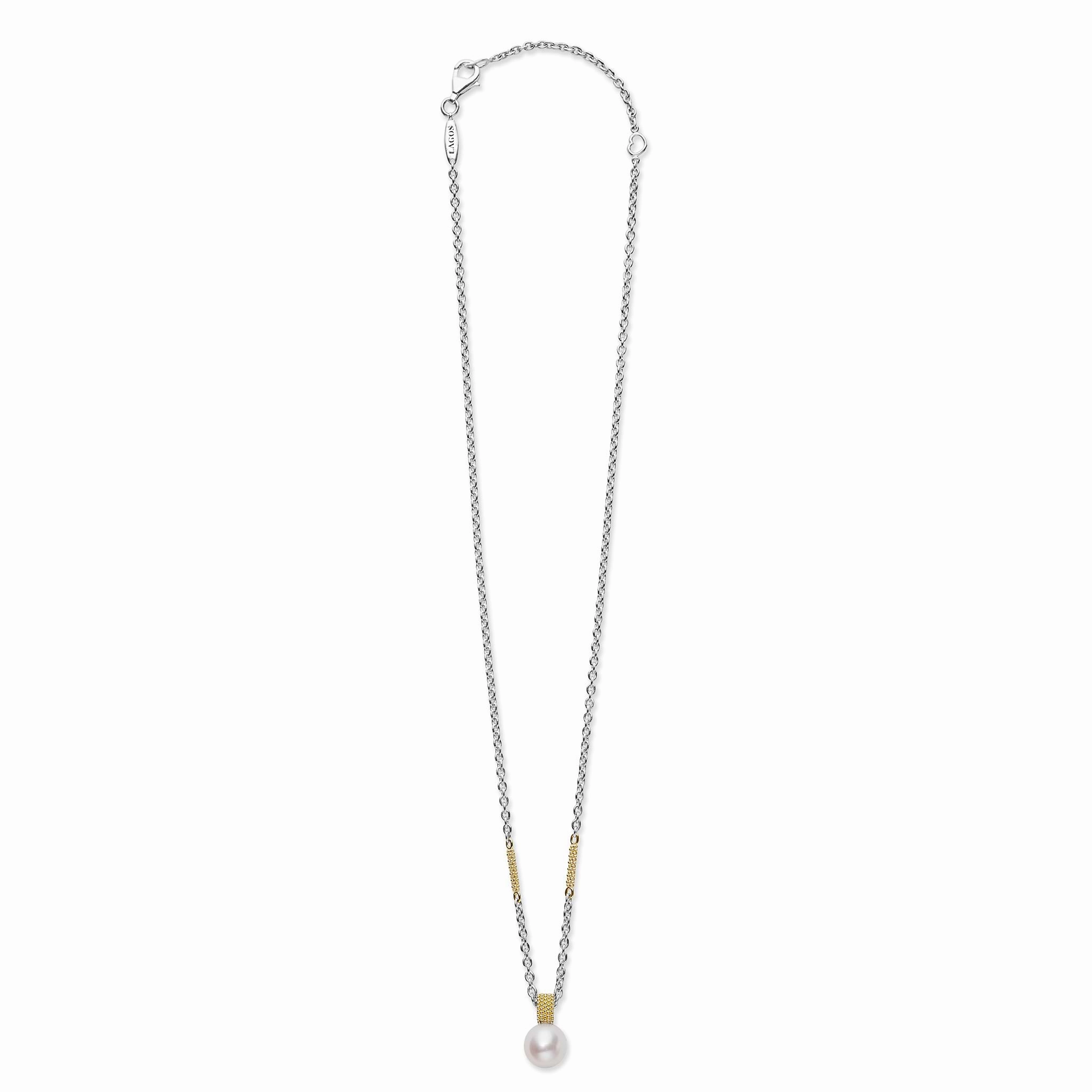 Luna Pearl Pendant Necklace