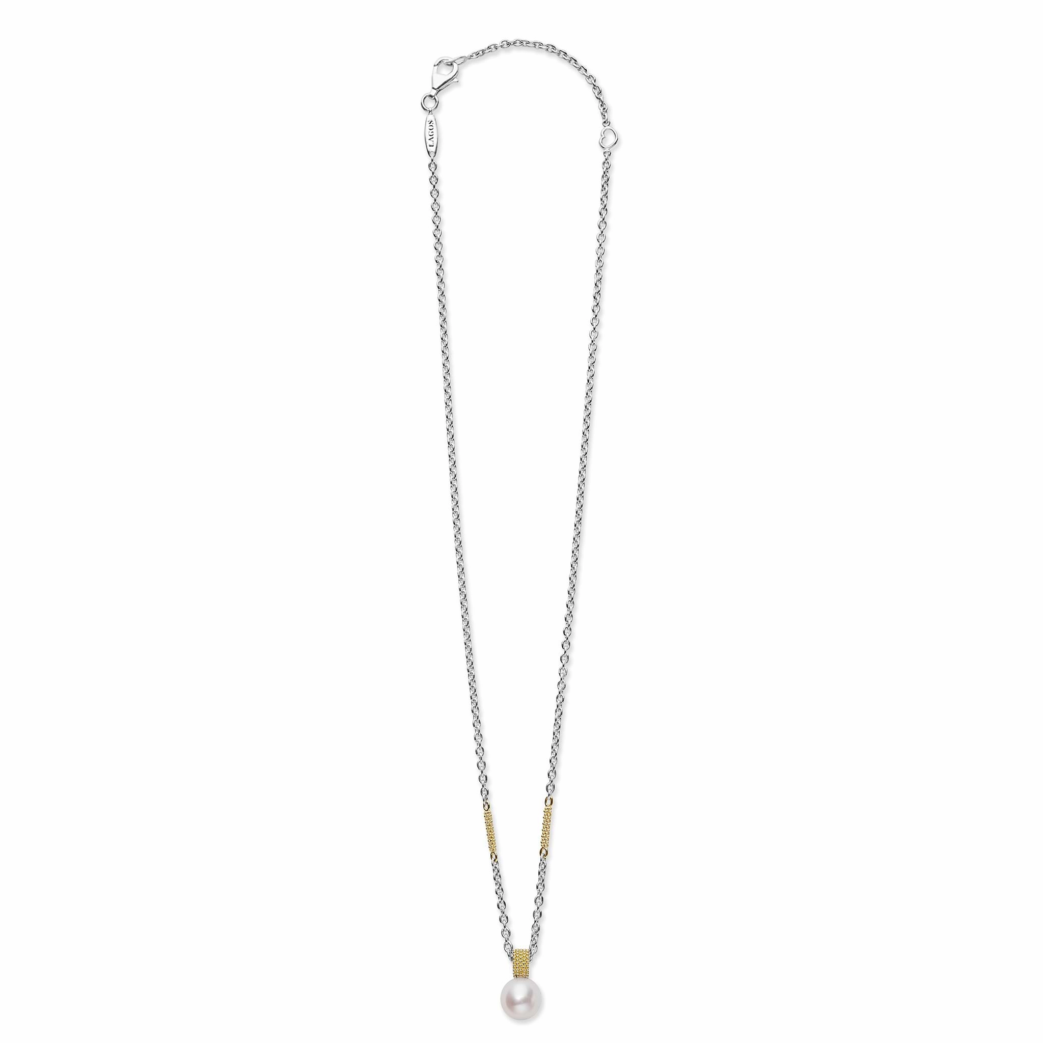 Luna Pearl Pendant Necklace