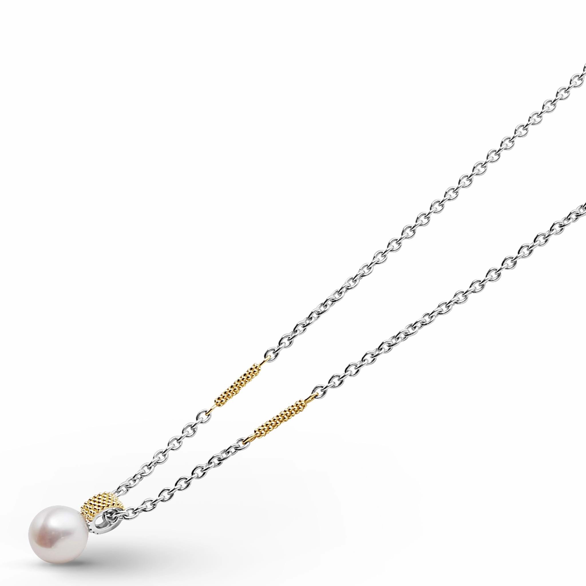 Luna Pearl Pendant Necklace