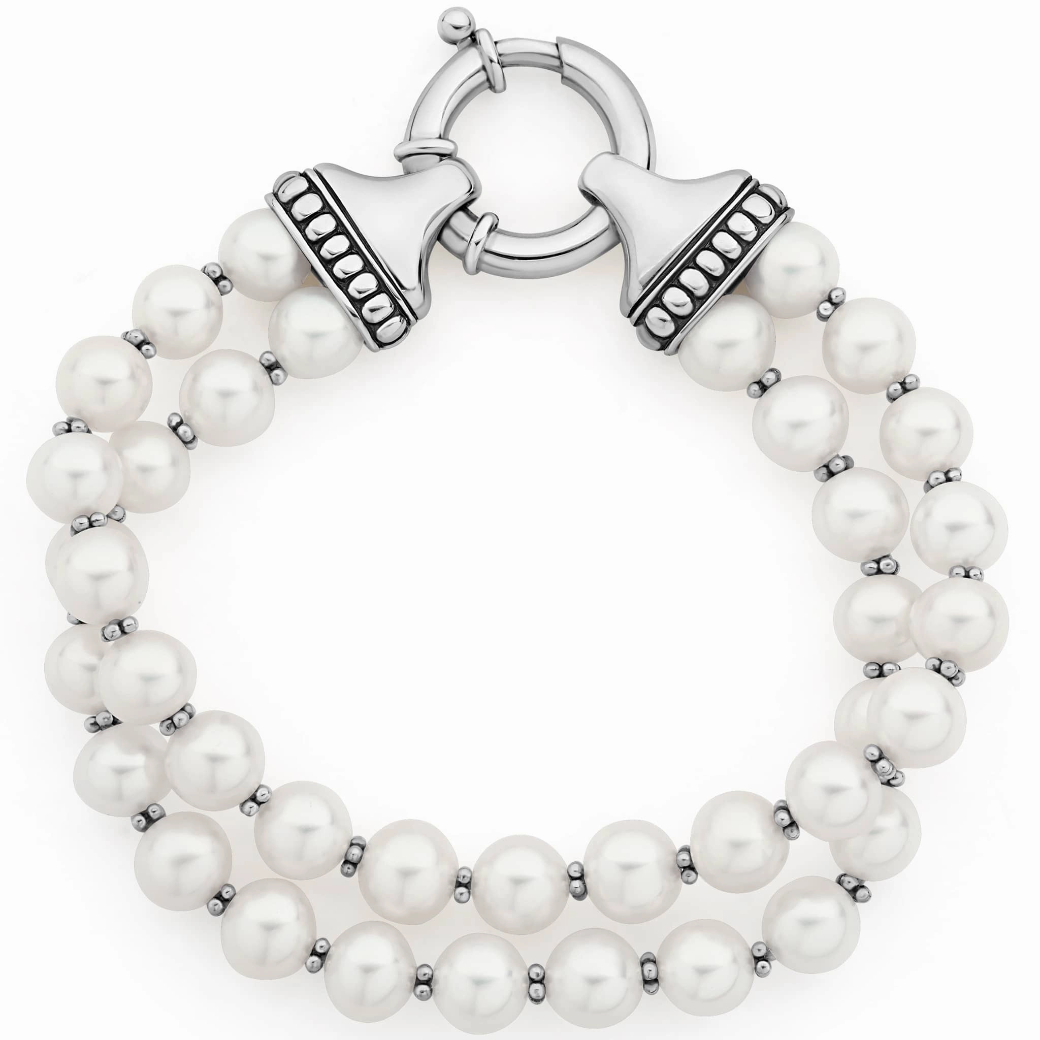 Luna Two Strand Pearl Bracelet