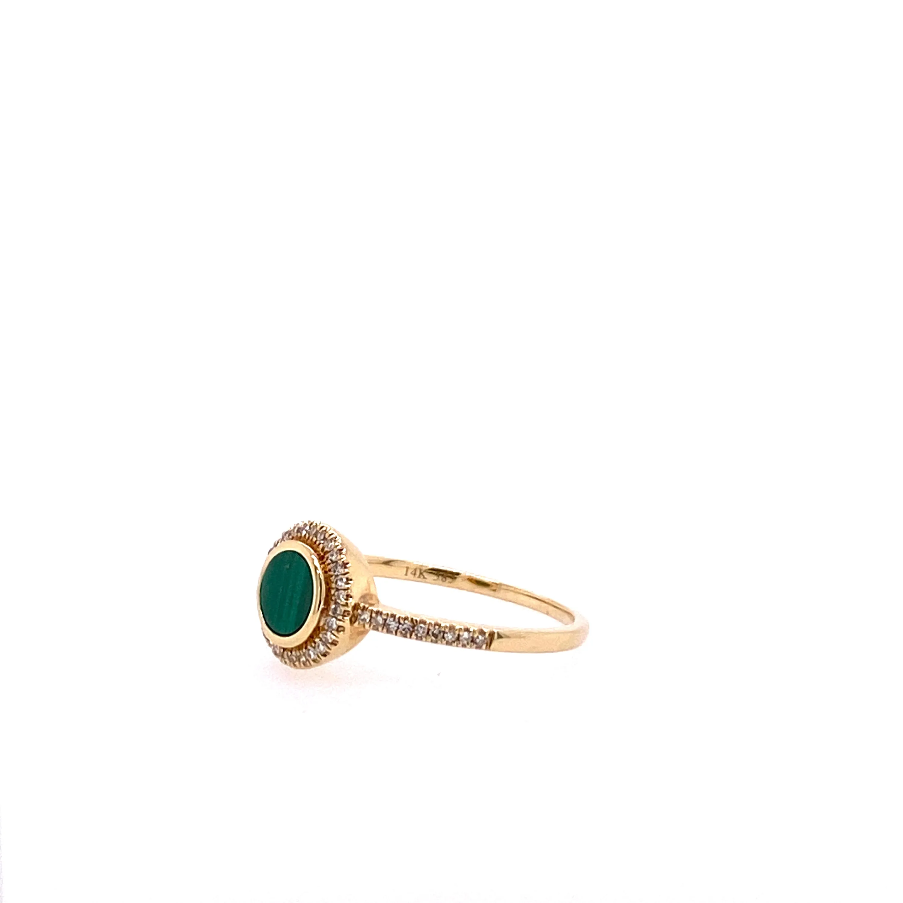 Malachite Stack Ring