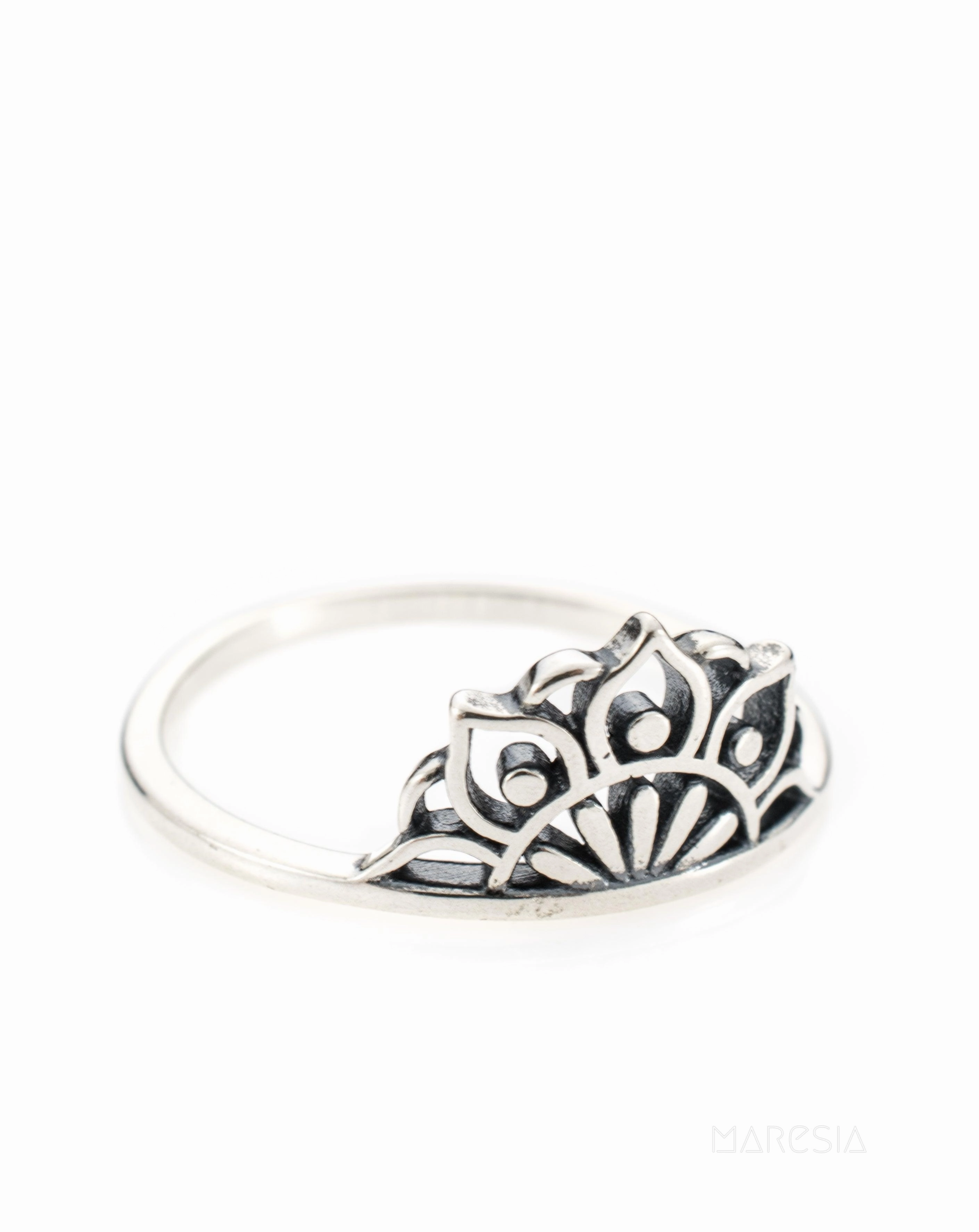 Mandala Ring~ Sterling Silver 925~ SMR030