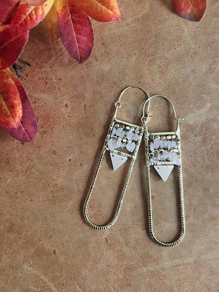 Maya Hook Earrings - Gold