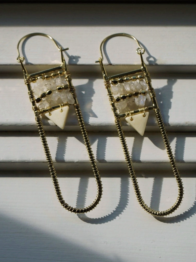 Maya Hook Earrings - Gold