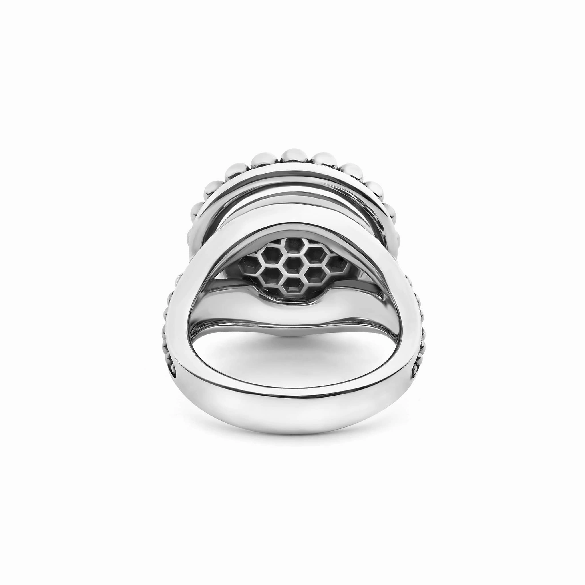 Maya Mother of Pearl Circle Ring