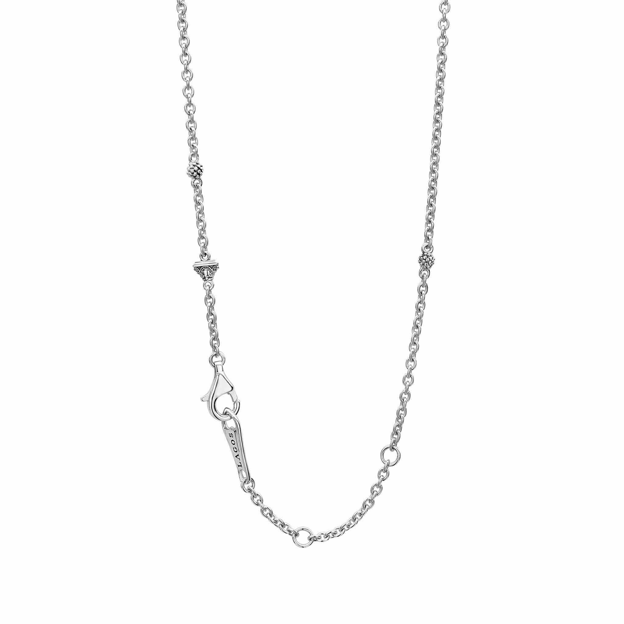 Maya Small Onyx Circle Pendant Necklace