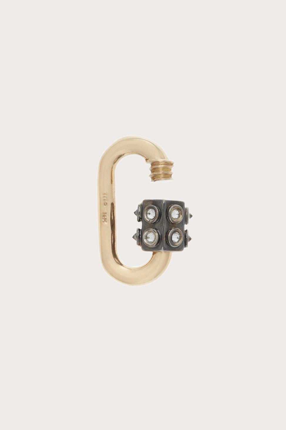 Medium Consuelo Lock, Yellow Gold