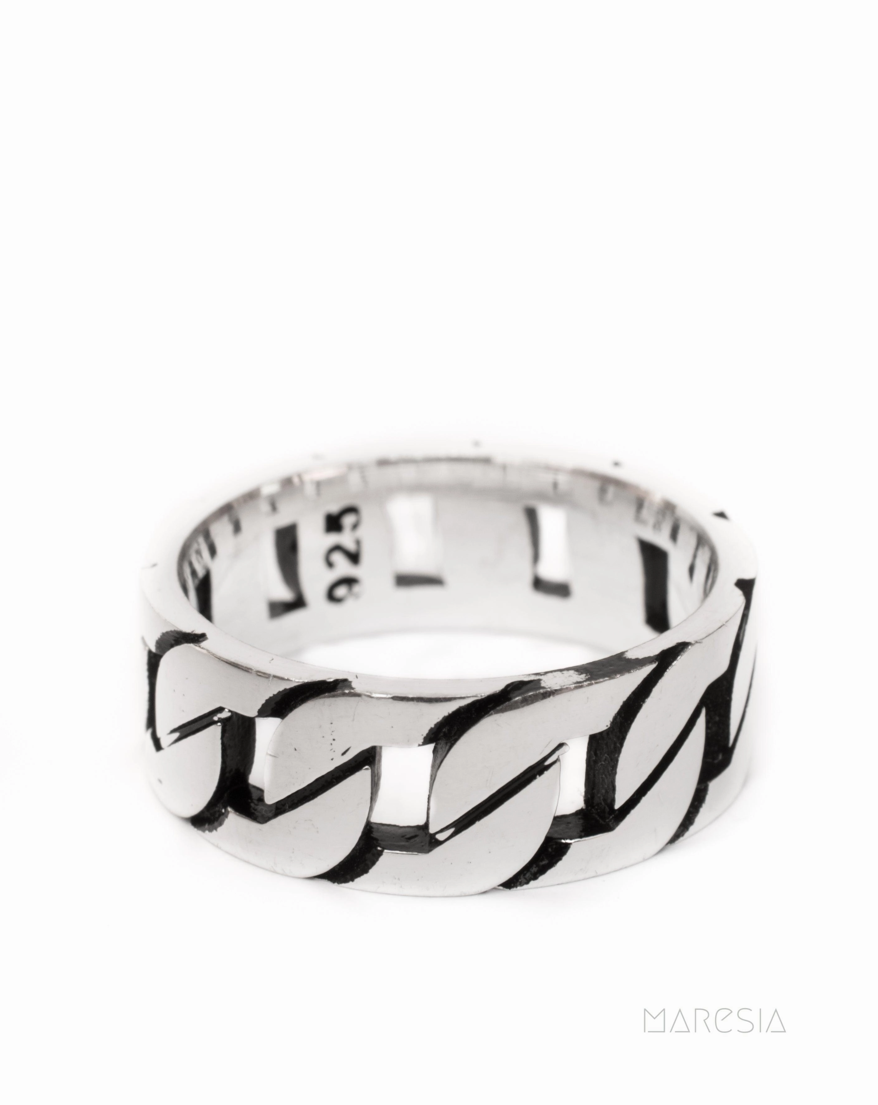Men's Ring ~ Sterling Silver 925 ~