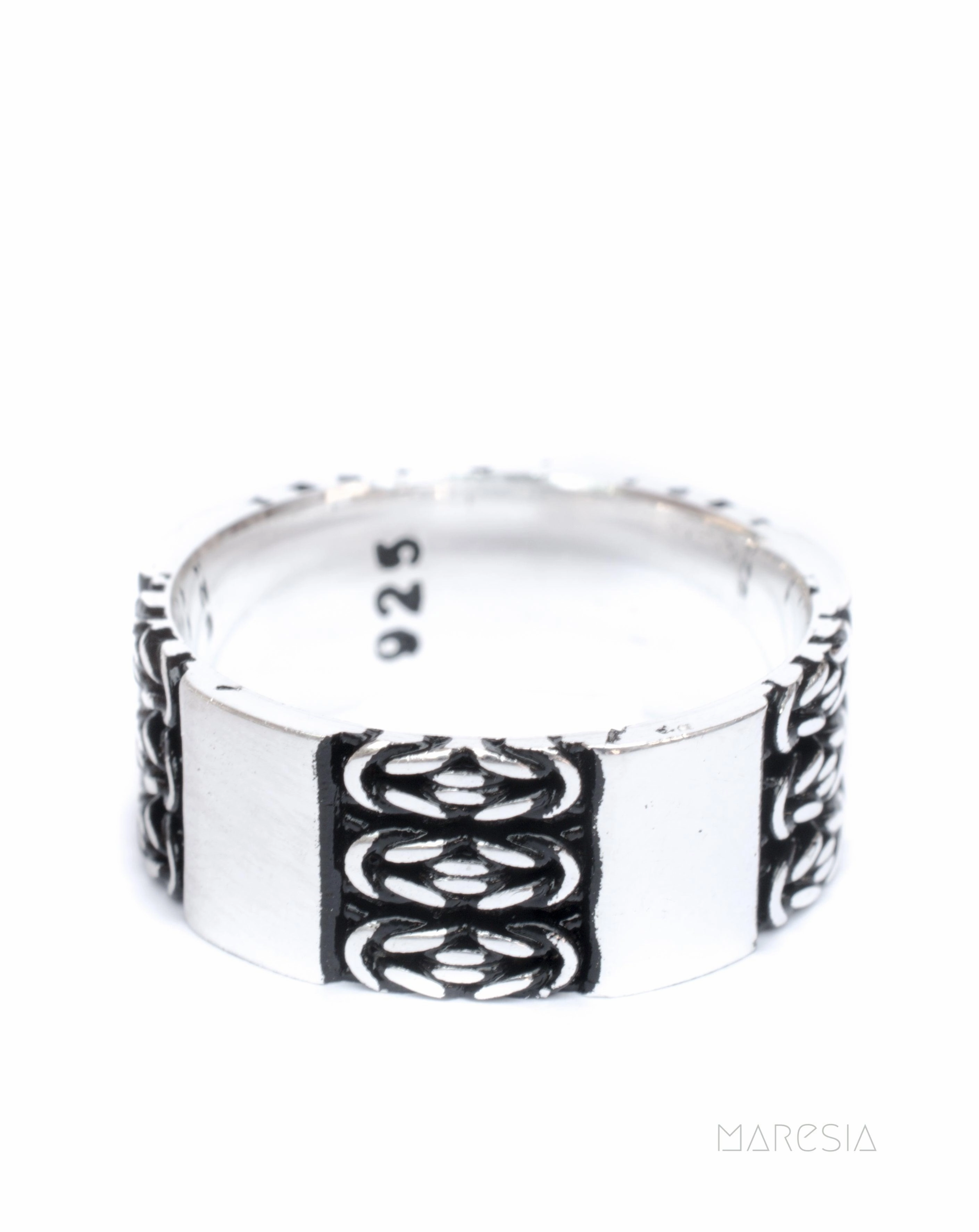Men's Ring ~ Sterling Silver 925 ~