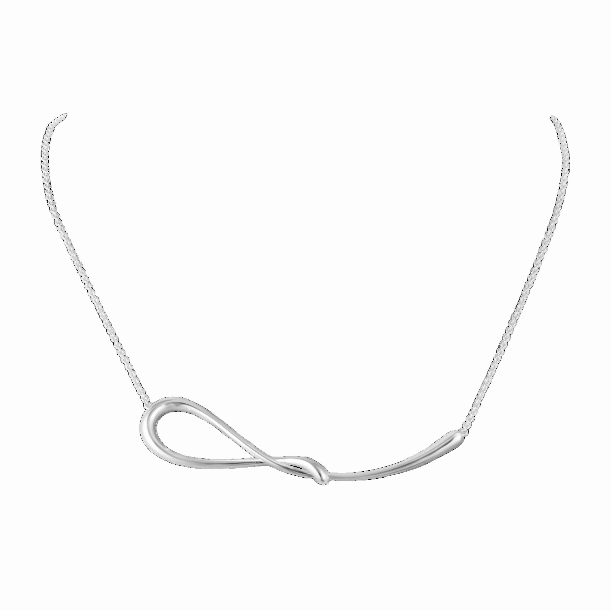 Mercy Pendant Necklace in Silver