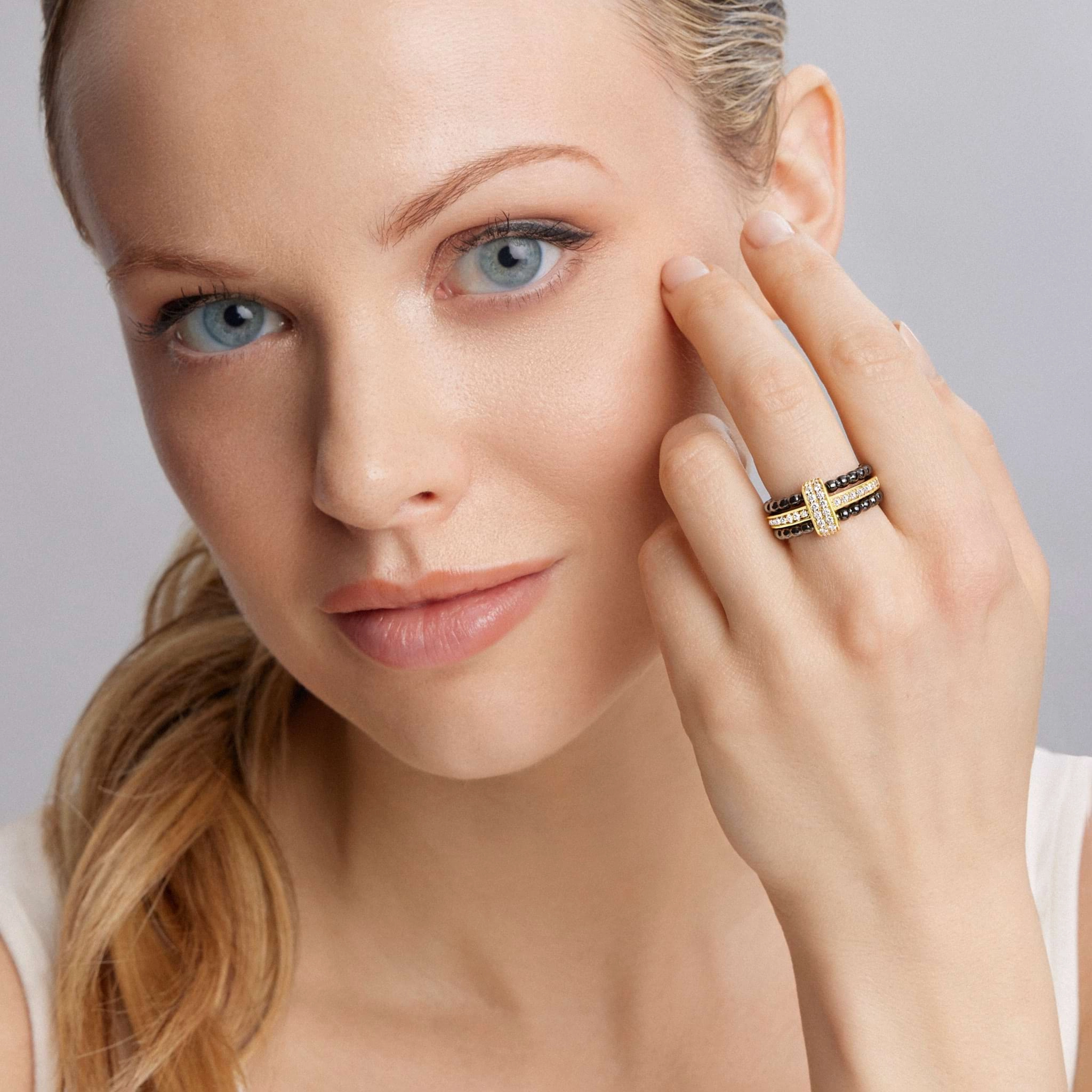 Meridian Diamond Stacking Ring Set