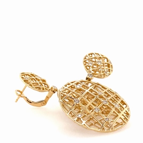 modern drop earrings