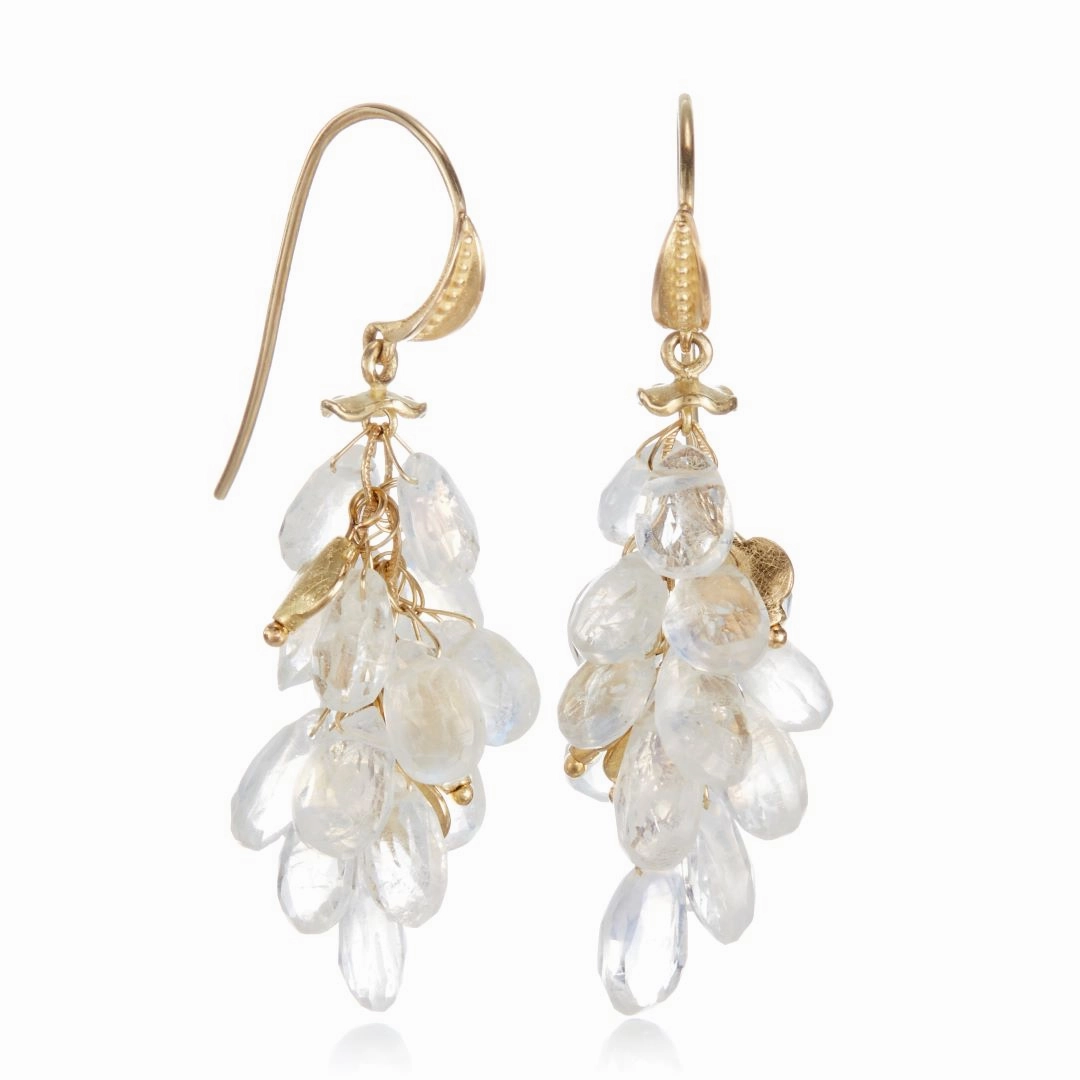 Moonstone Briolette Earrings