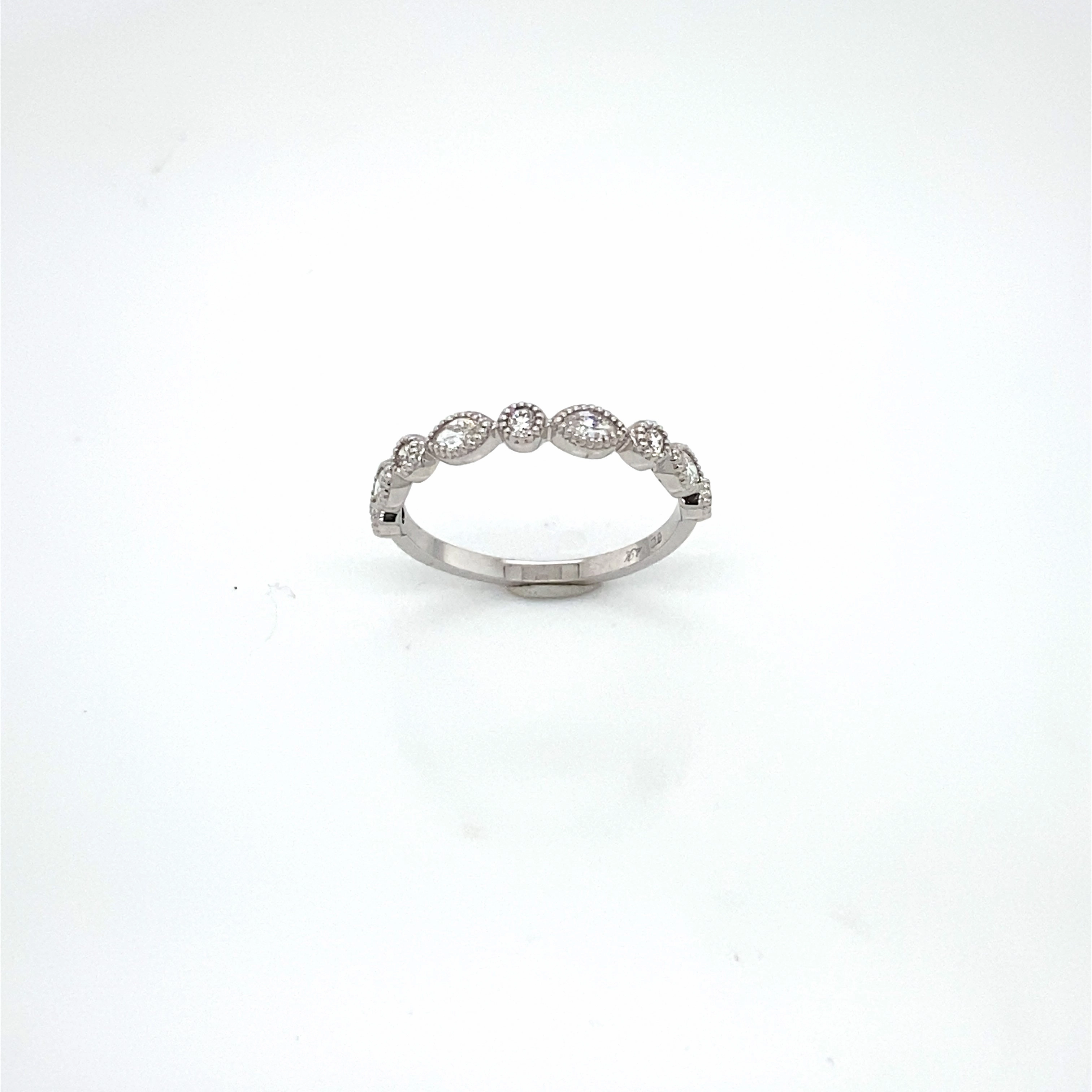 My Story Beaded Diamond Ring