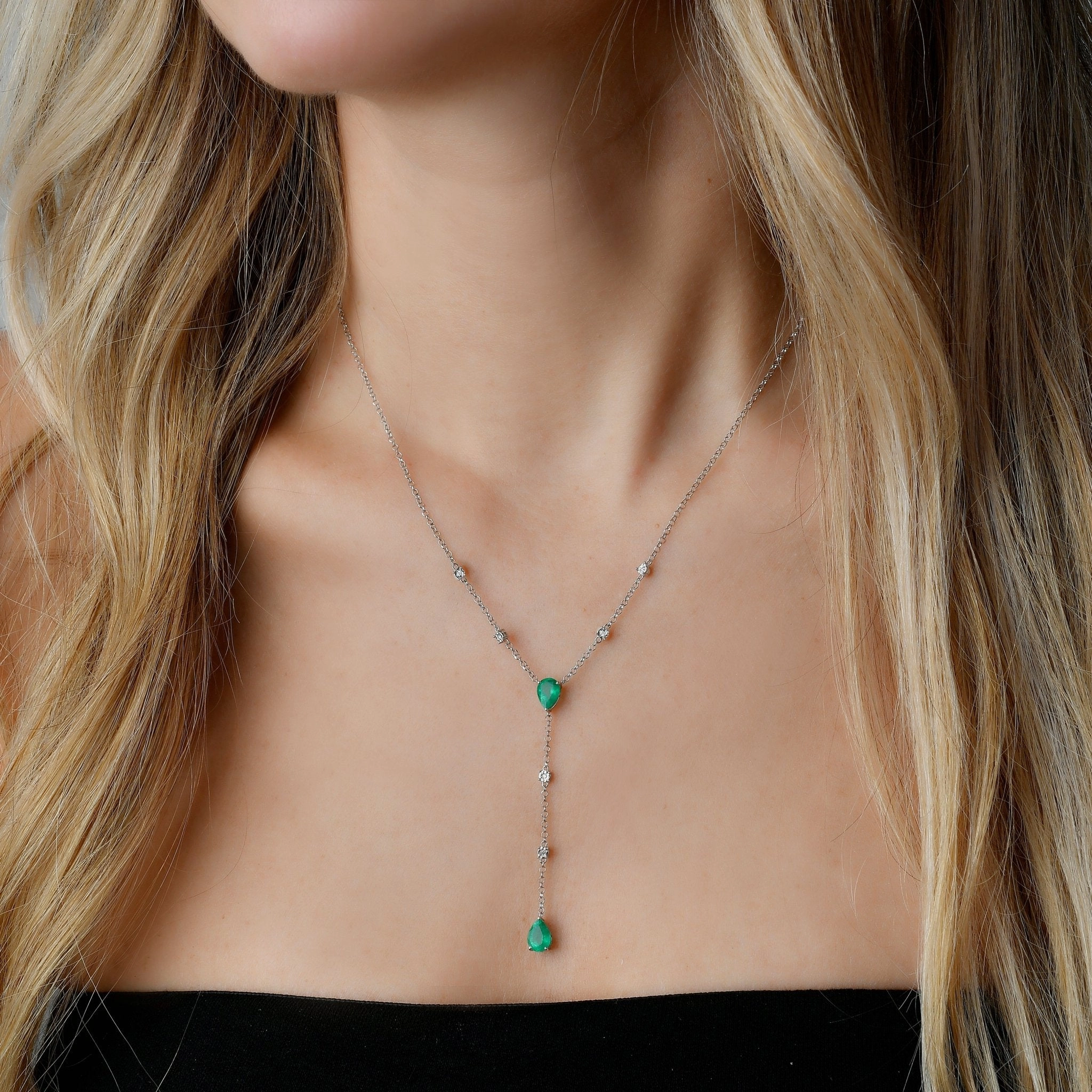 Nahla Necklace - WG