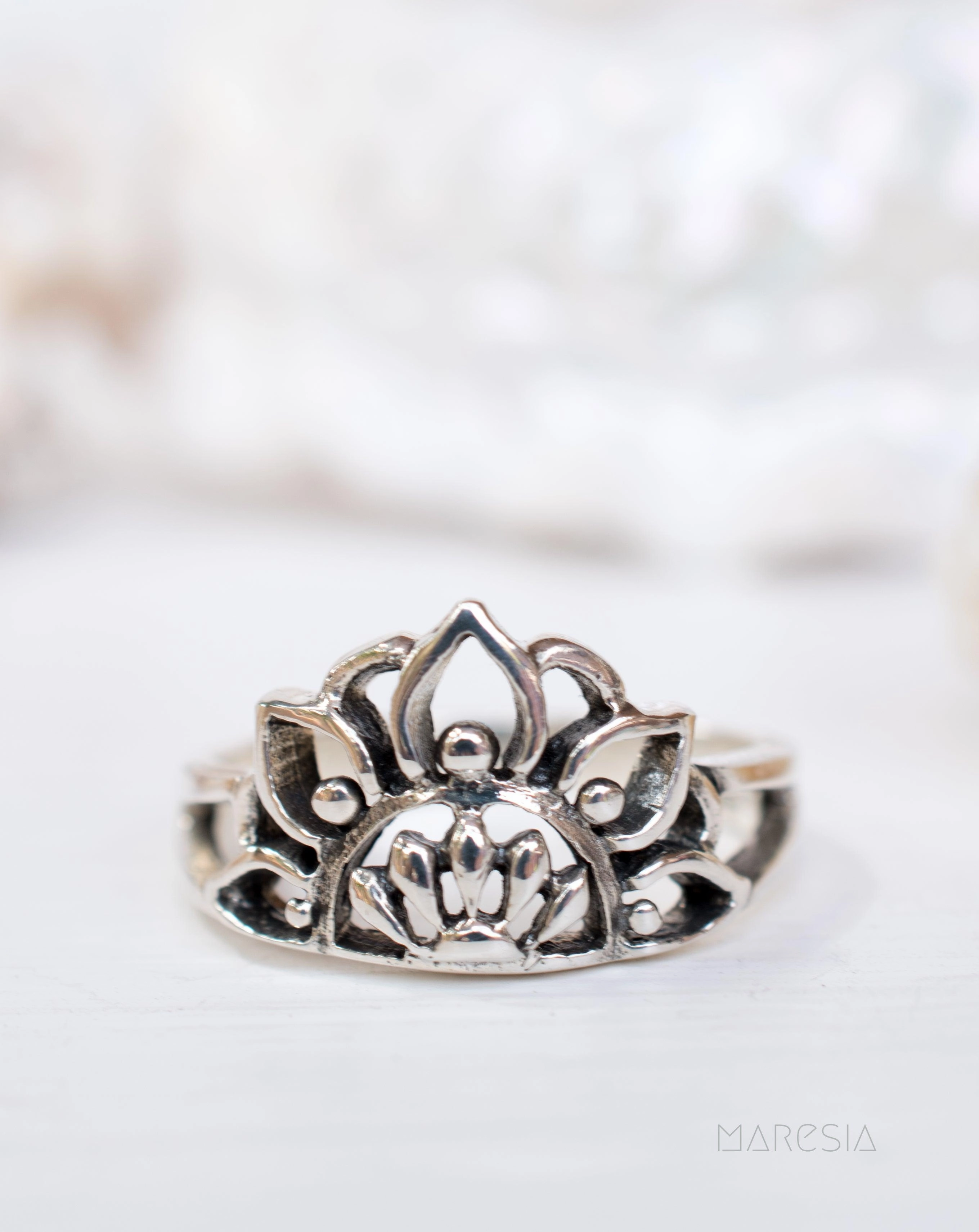Nayla Ring~ Sterling Silver 925~ SMR020