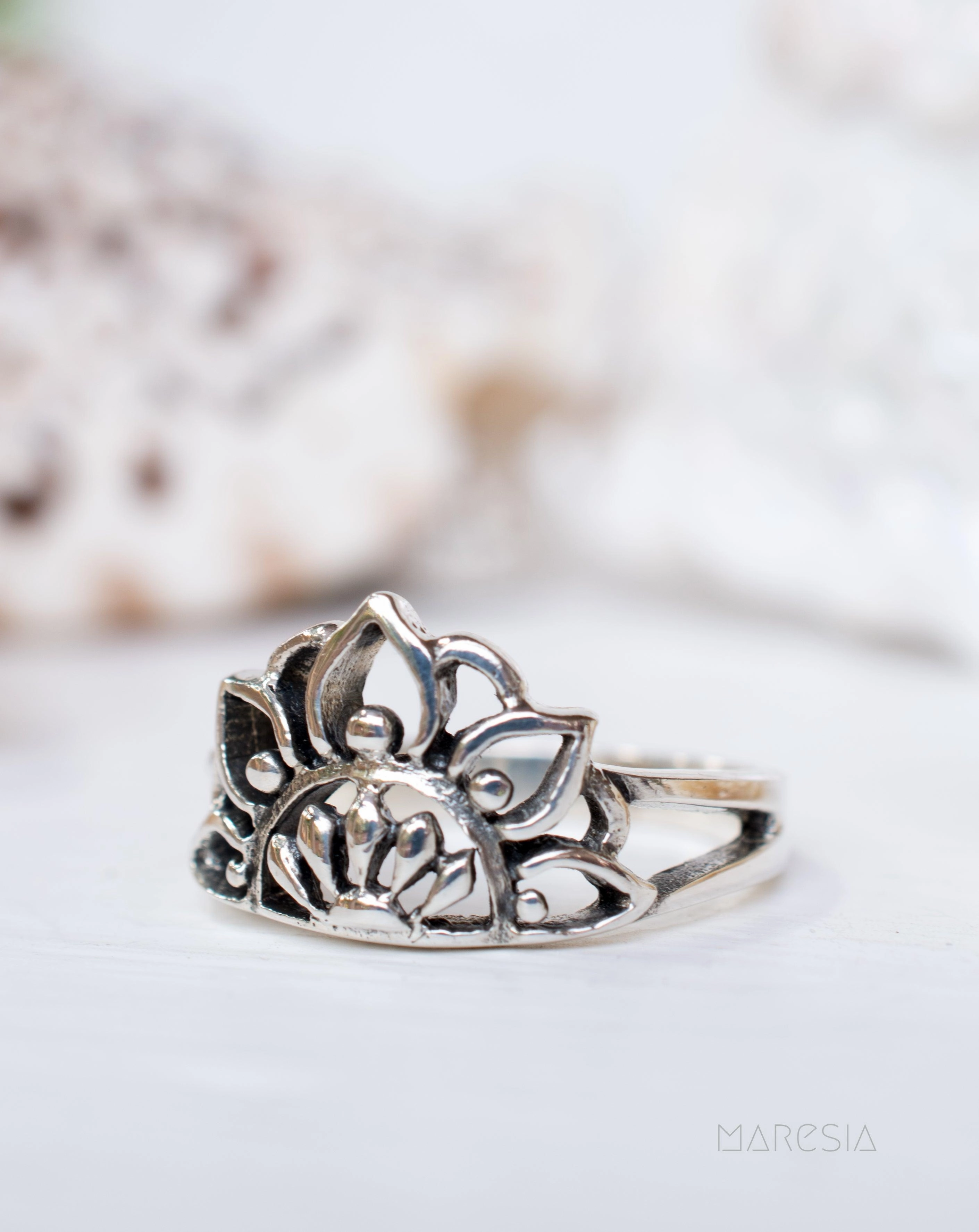 Nayla Ring~ Sterling Silver 925~ SMR020