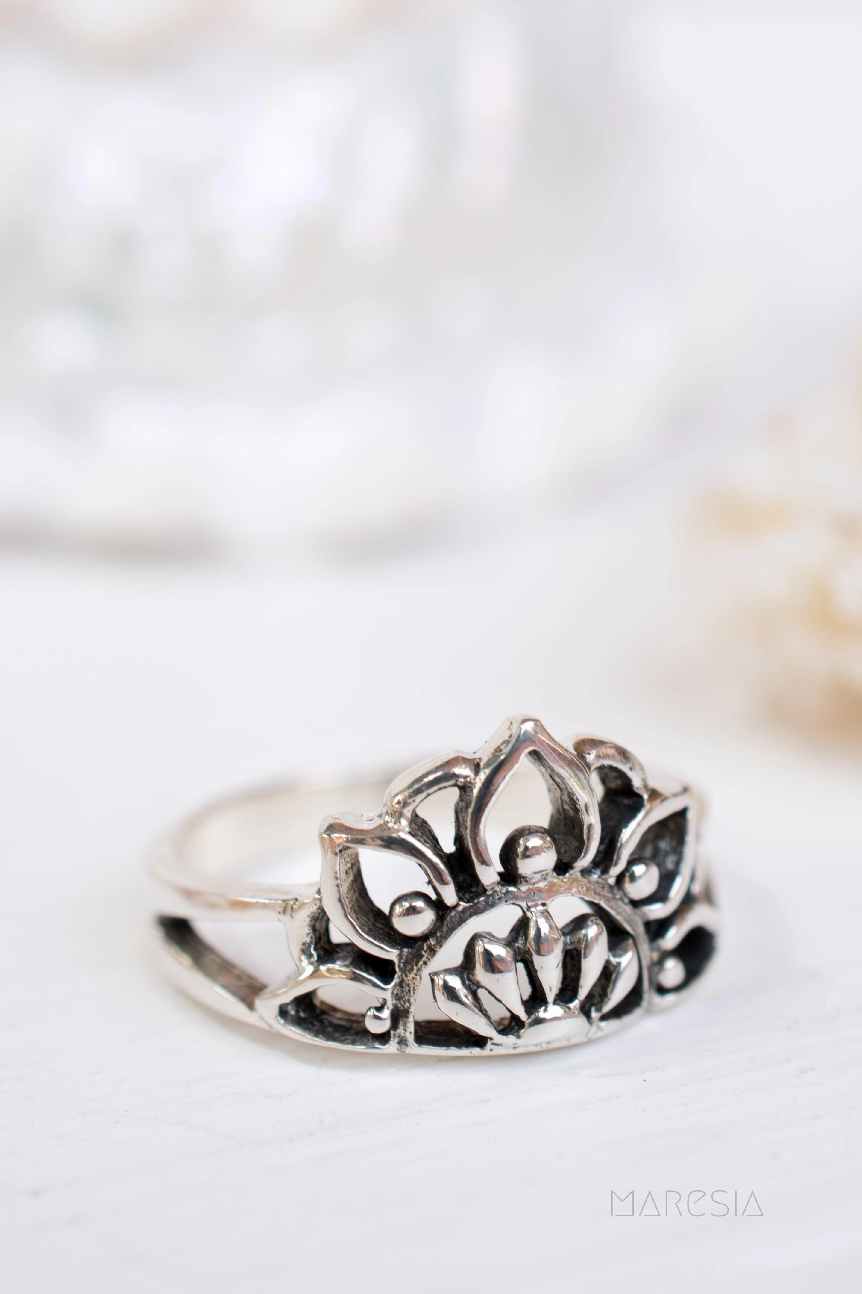 Nayla Ring~ Sterling Silver 925~ SMR020