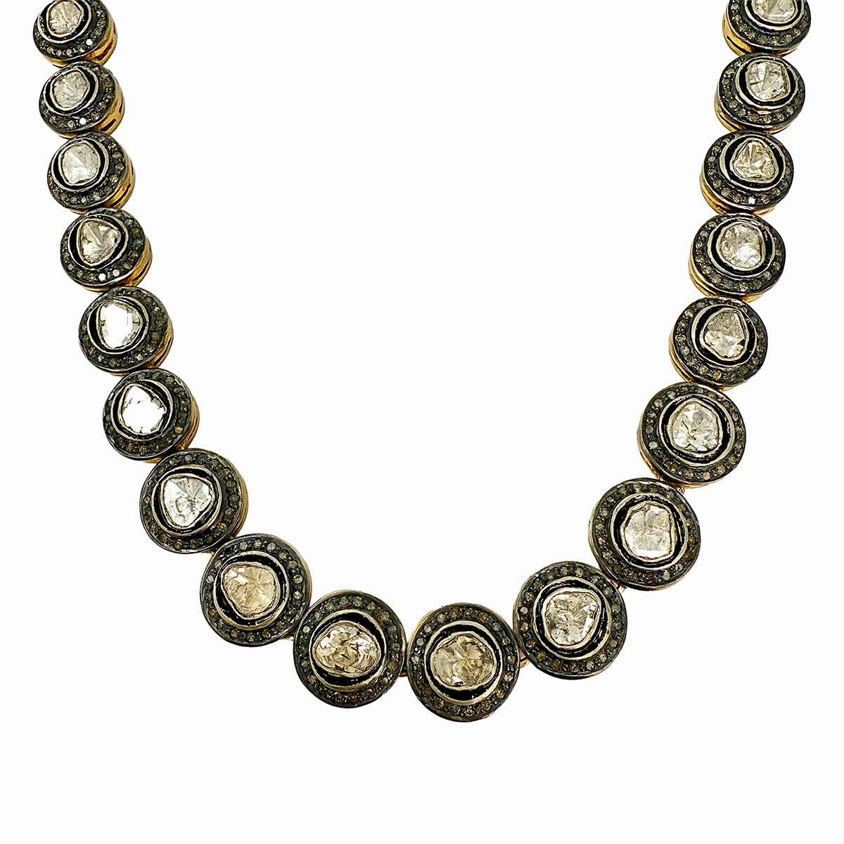 Necklace with Indian Diamonds