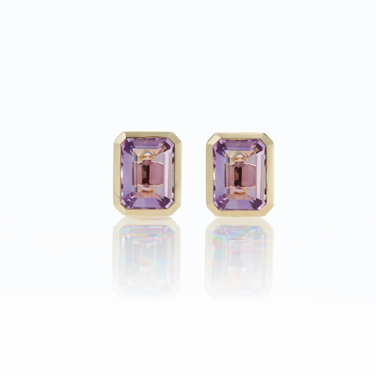 Newport Earrings in Amethyst