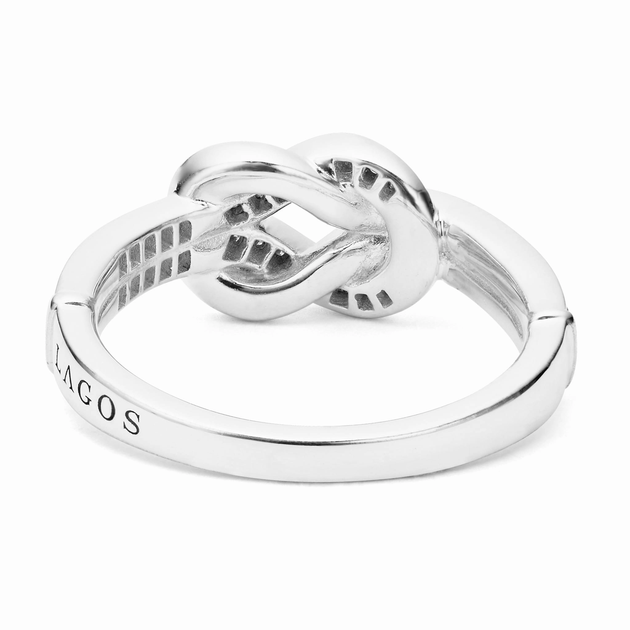 Newport Two-Tone Knot Diamond Ring