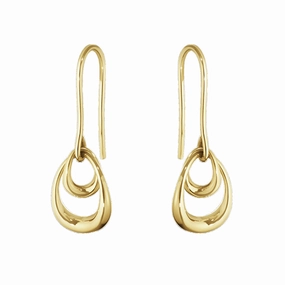 Offspring Drop Earrings in Yellow Gold