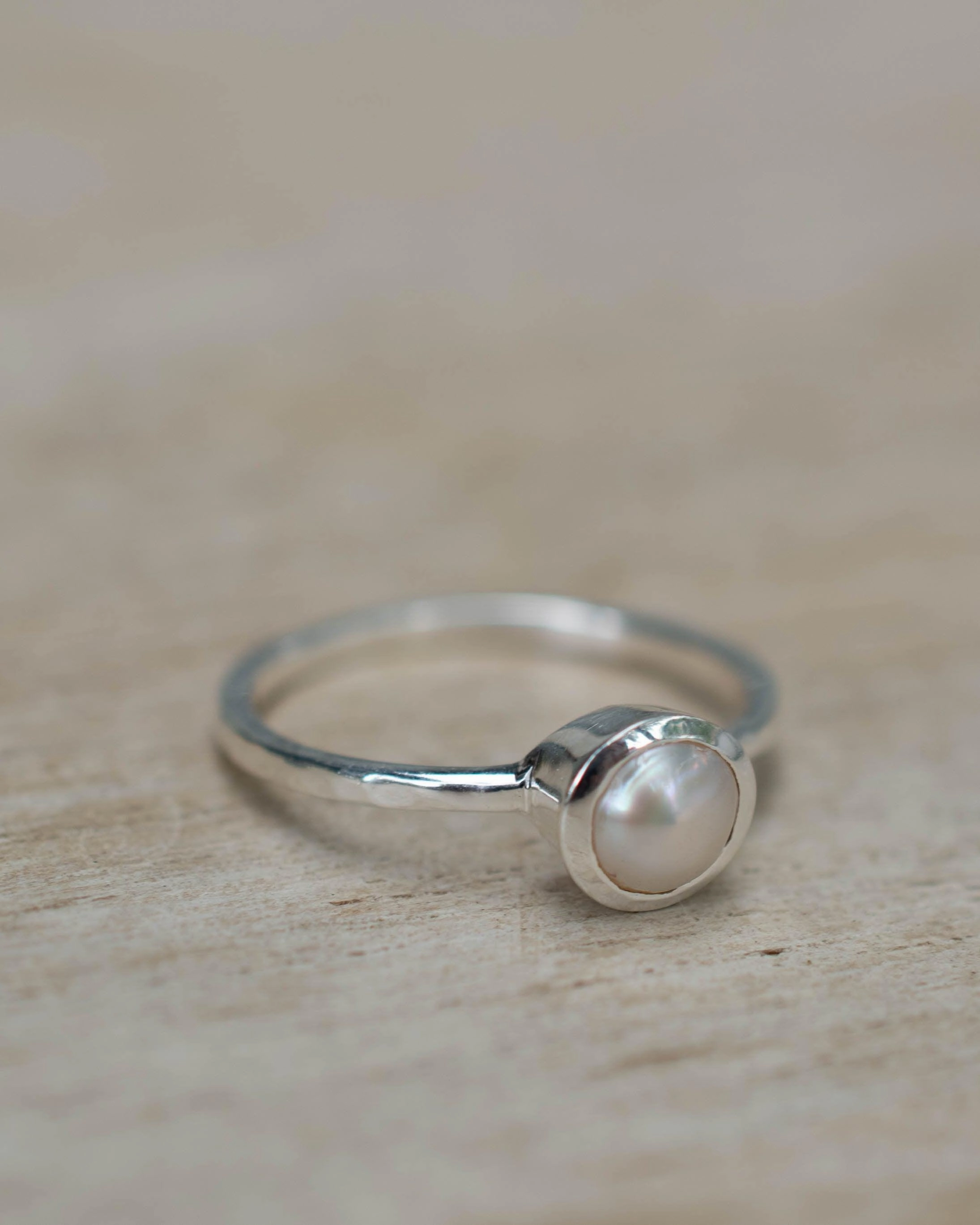 Pearl Ring ~  Sterling Silver 925 ~ MR242