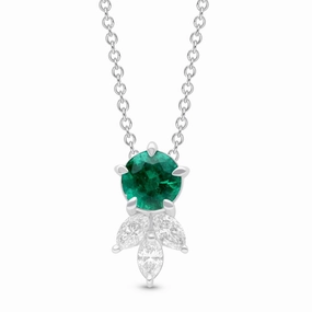 Petal Necklace - WG