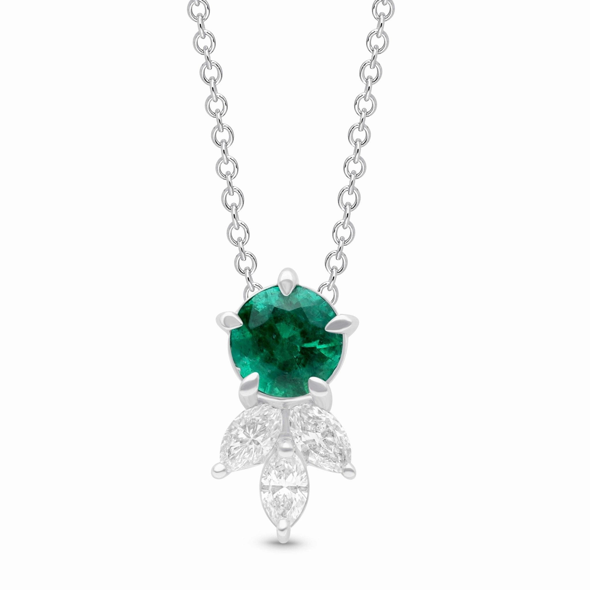 Petal Necklace - WG