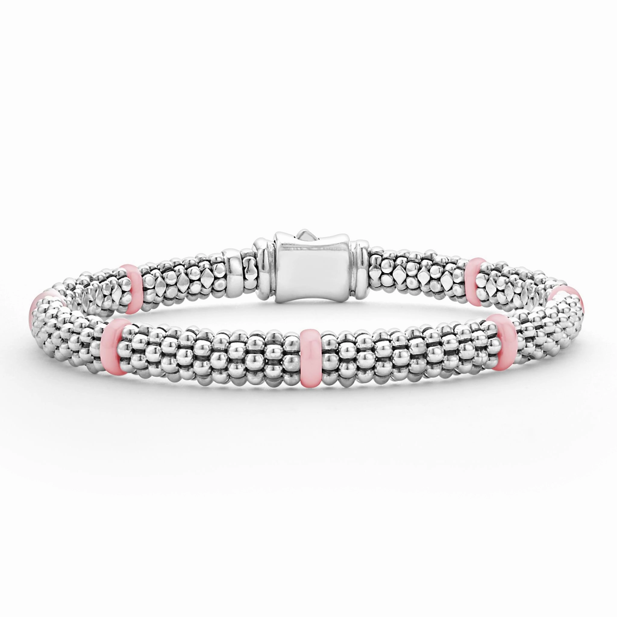 Pink Caviar Pink Ceramic Caviar Bracelet Gift Set