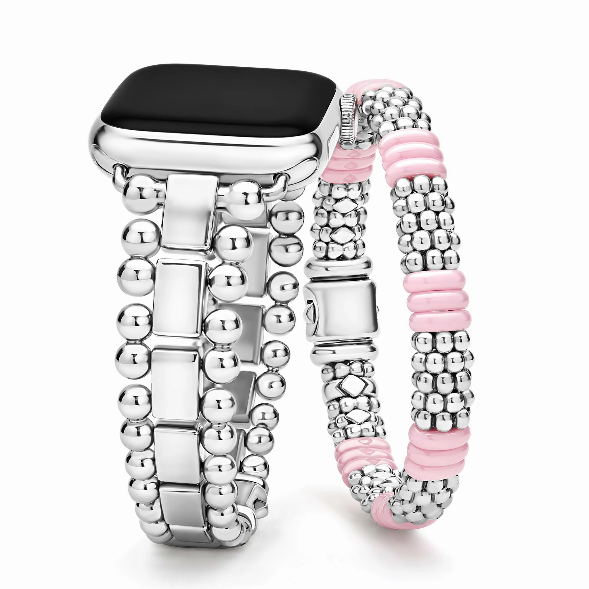 Pink Ceramic Silver Smart Caviar Gift Set