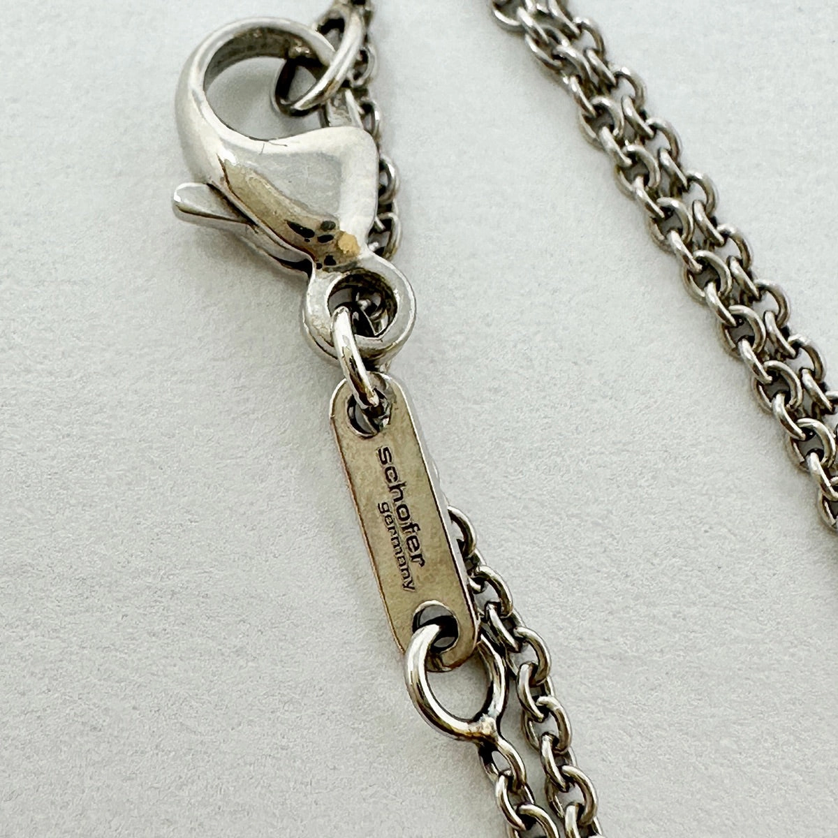 Platinum Diamond by the Yard Necklace