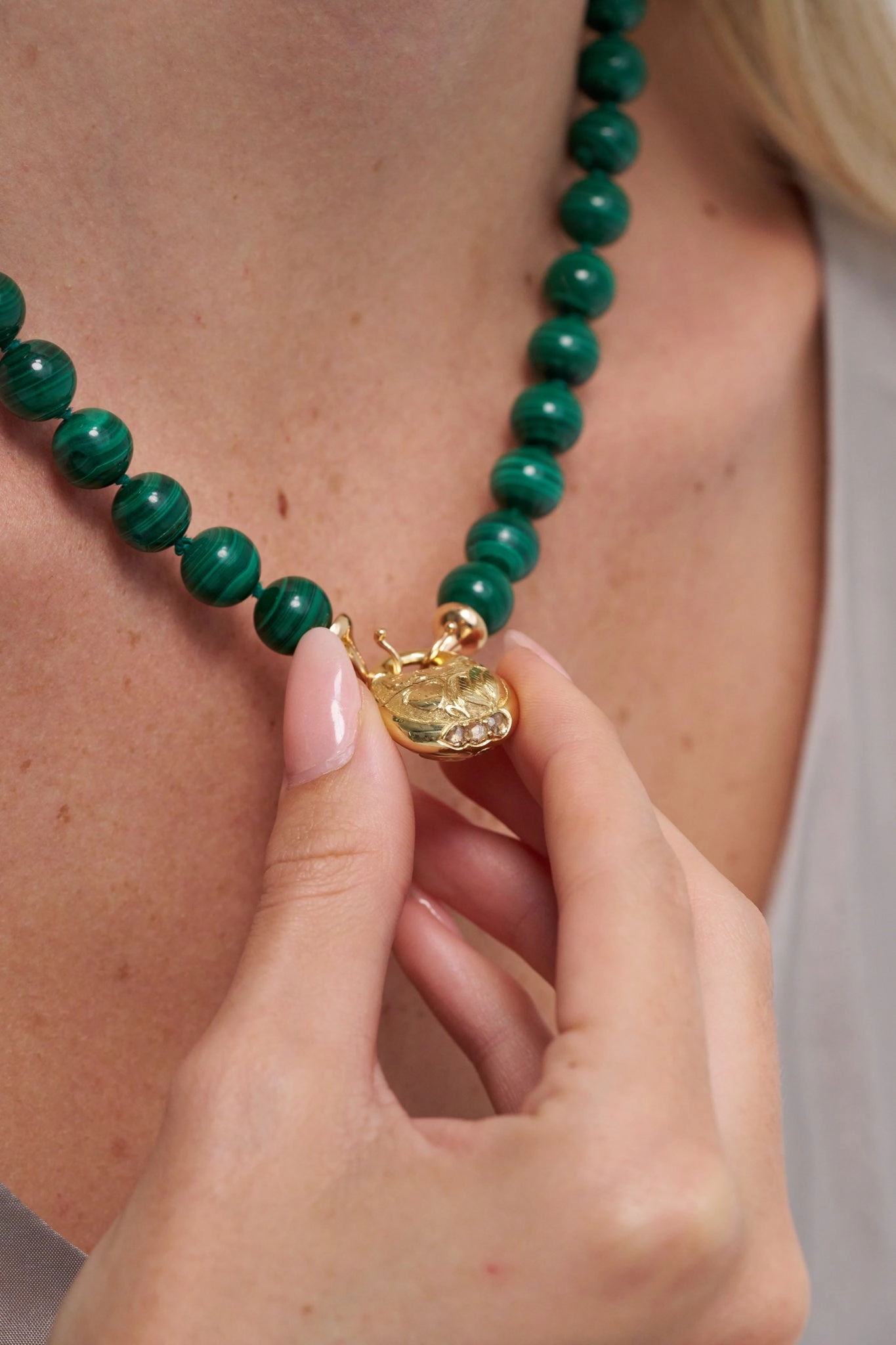 Podling Pendant, Yellow Gold