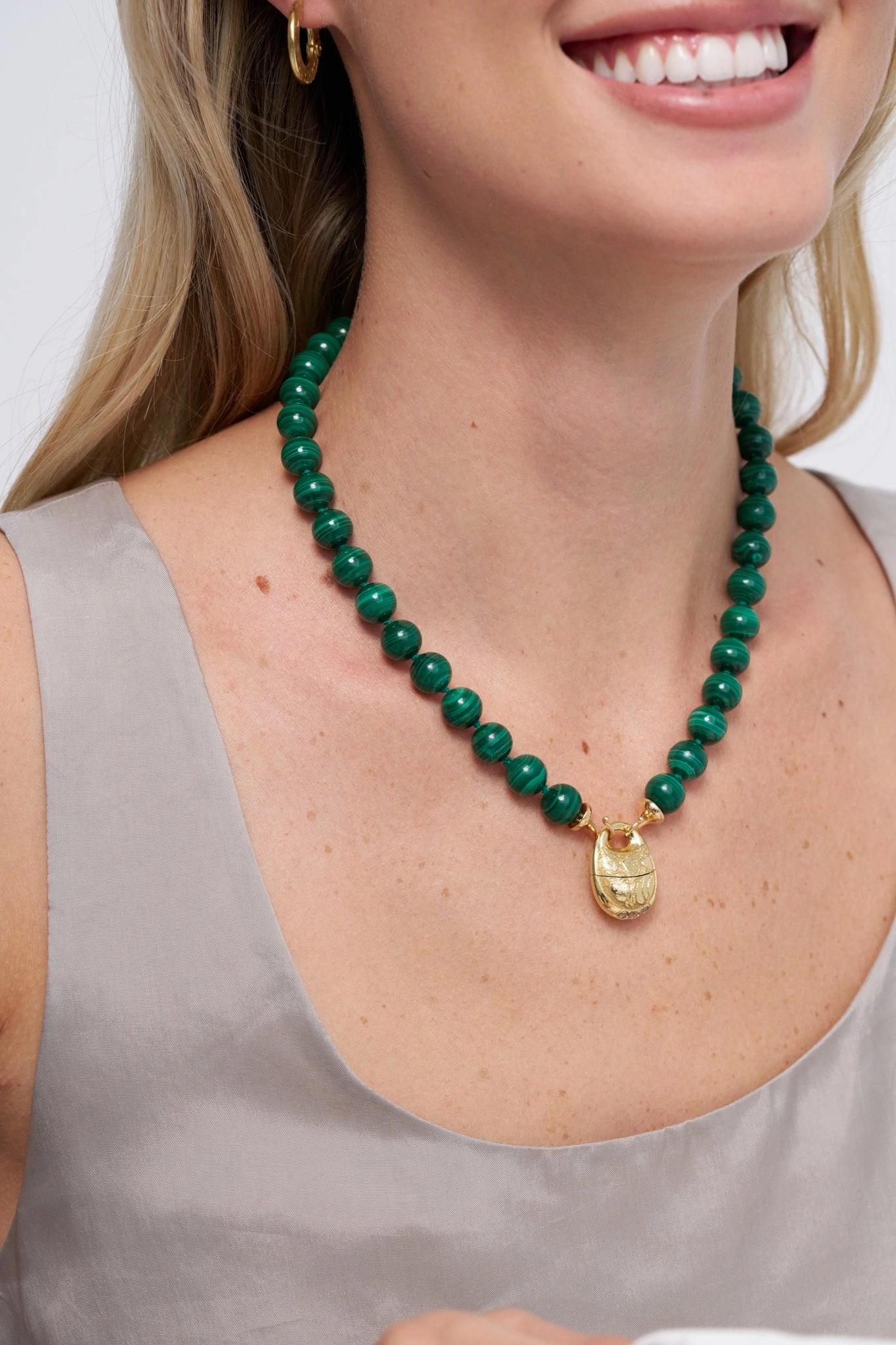 Podling Pendant, Yellow Gold