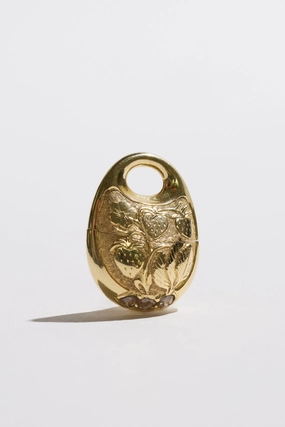 Podling Pendant, Yellow Gold