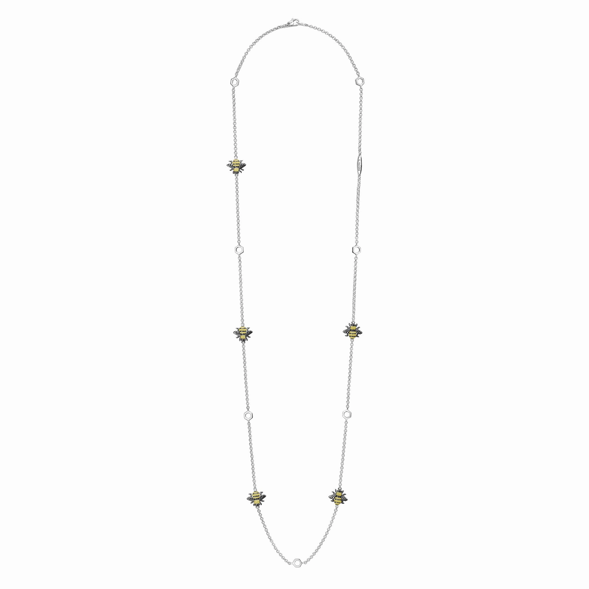 Rare Wonders Five Station Honeybee Necklace