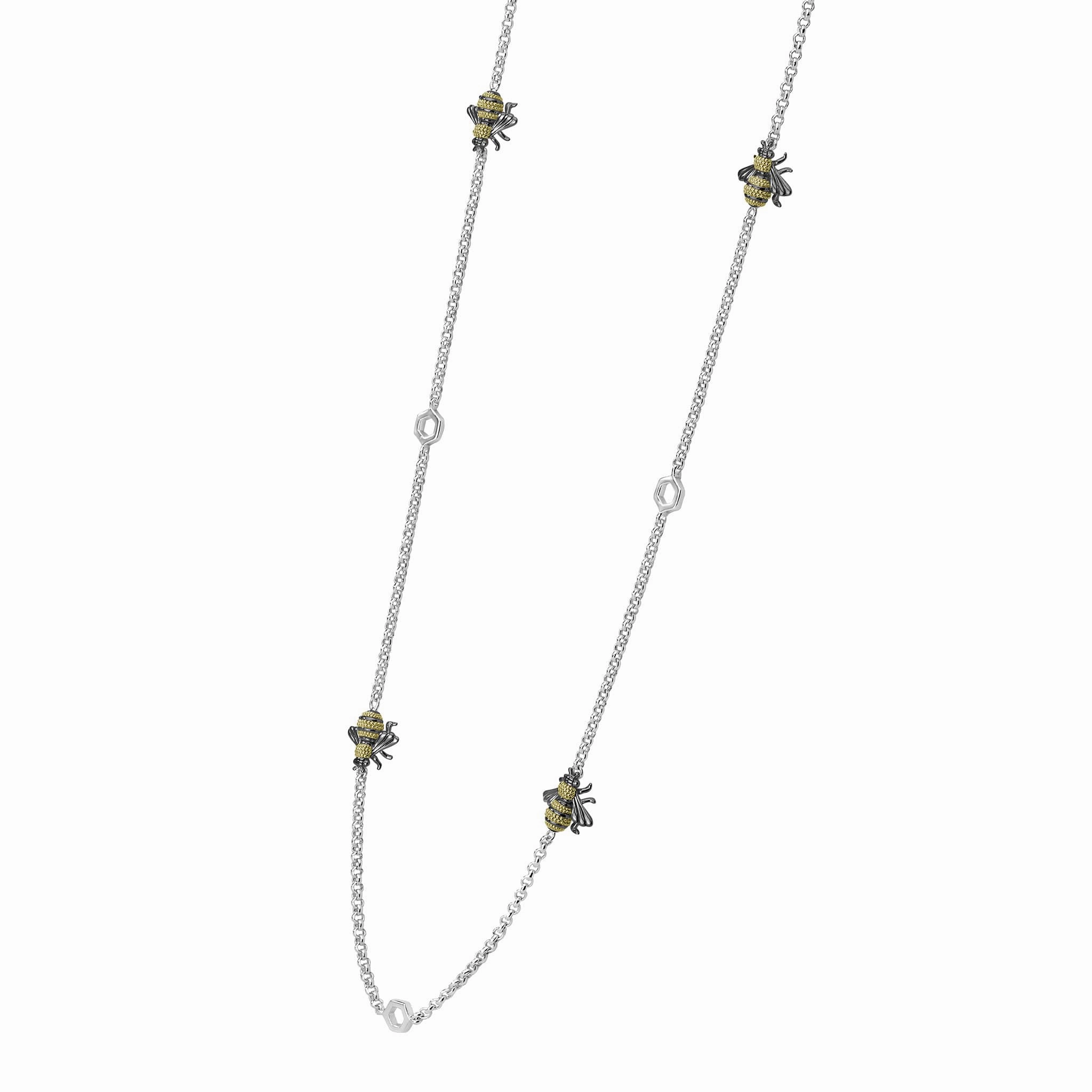 Rare Wonders Five Station Honeybee Necklace