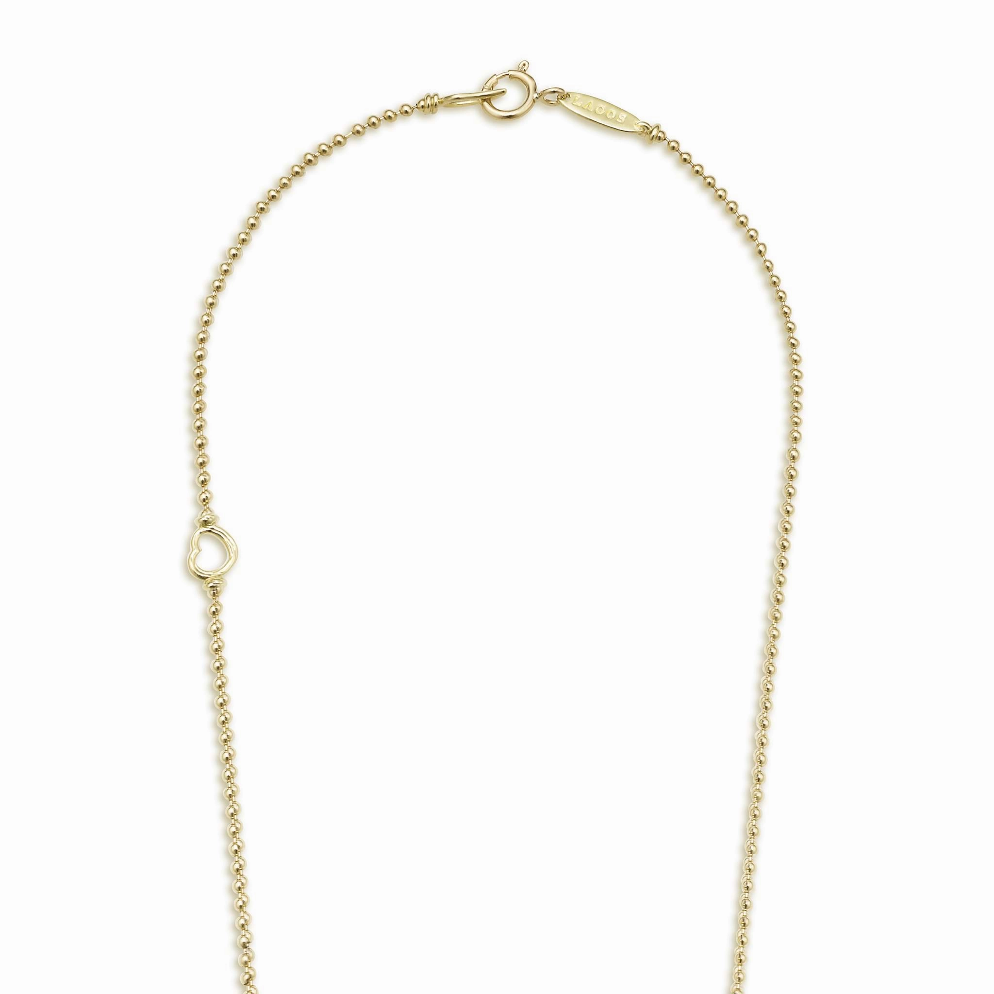 Rare Wonders Petite 18K Gold Karat Pendant Necklace