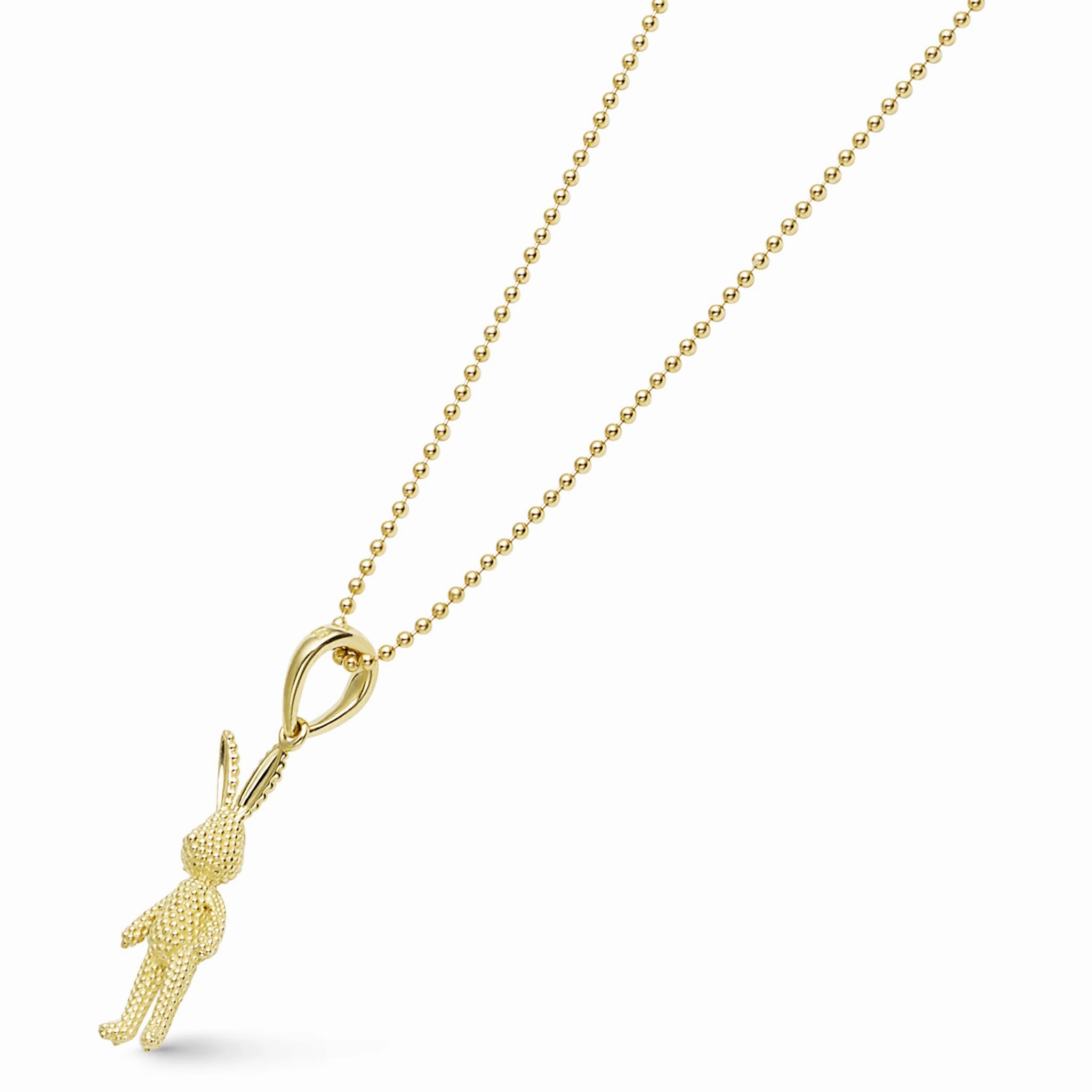Rare Wonders Petite 18K Gold Karat Pendant Necklace