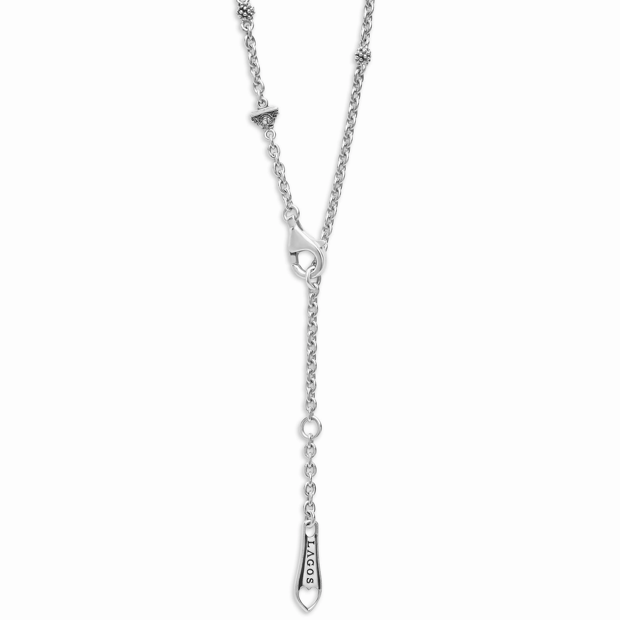 Rare Wonders Petite Silver Karat Pendant Necklace