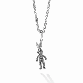 Rare Wonders Petite Silver Karat Pendant Necklace