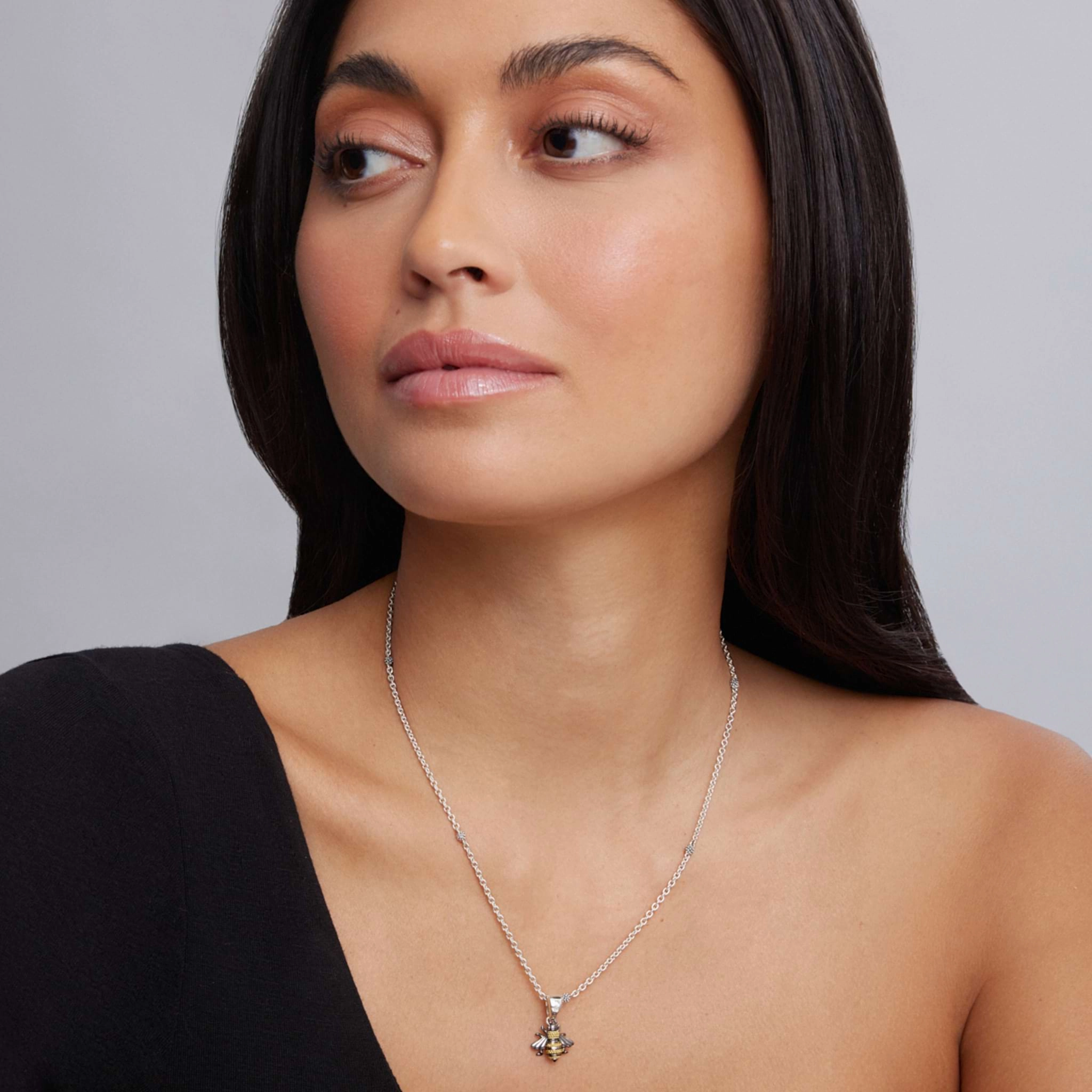 Rare Wonders Small Honeybee Necklace