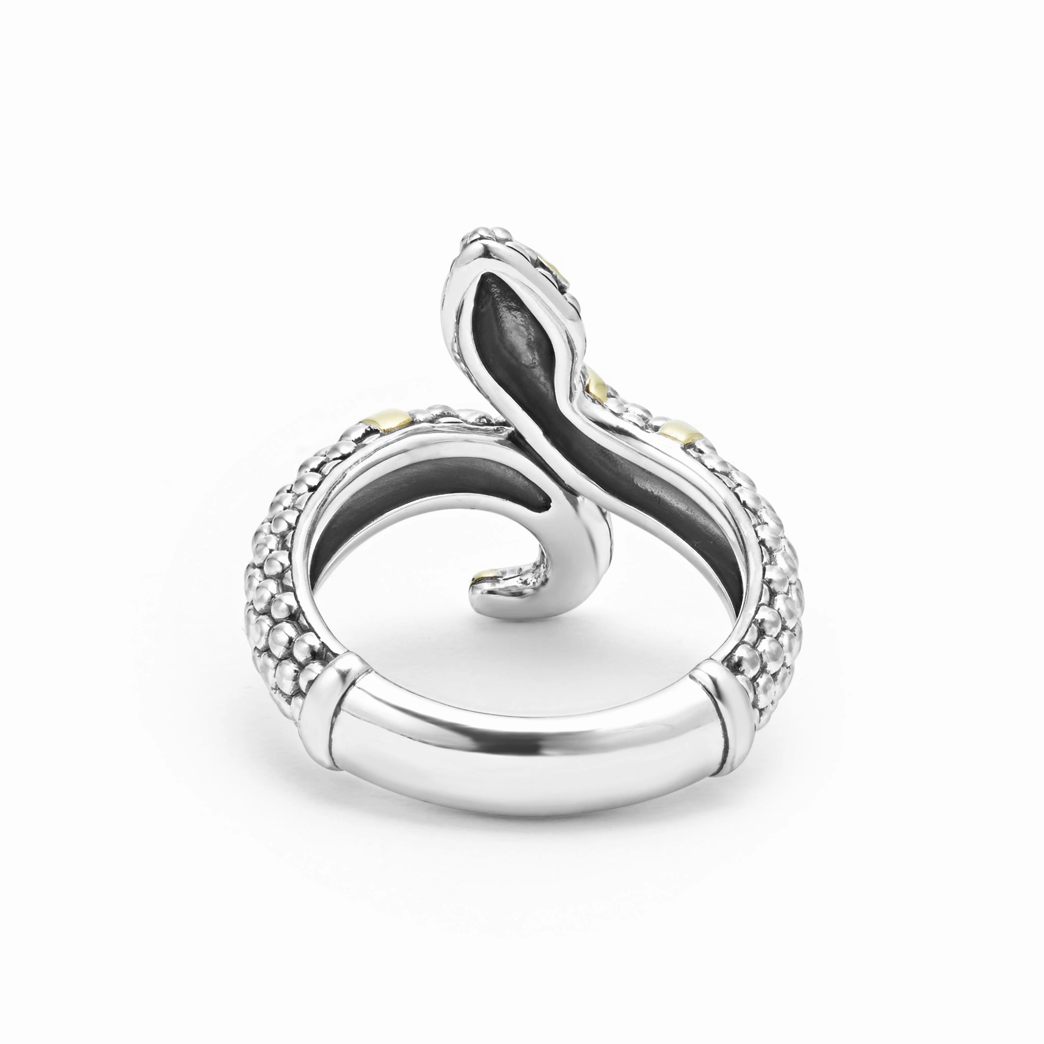 Rare Wonders Two-Tone Snake Ring