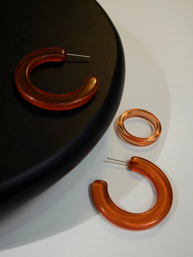 Resin Hoops - Honeycomb