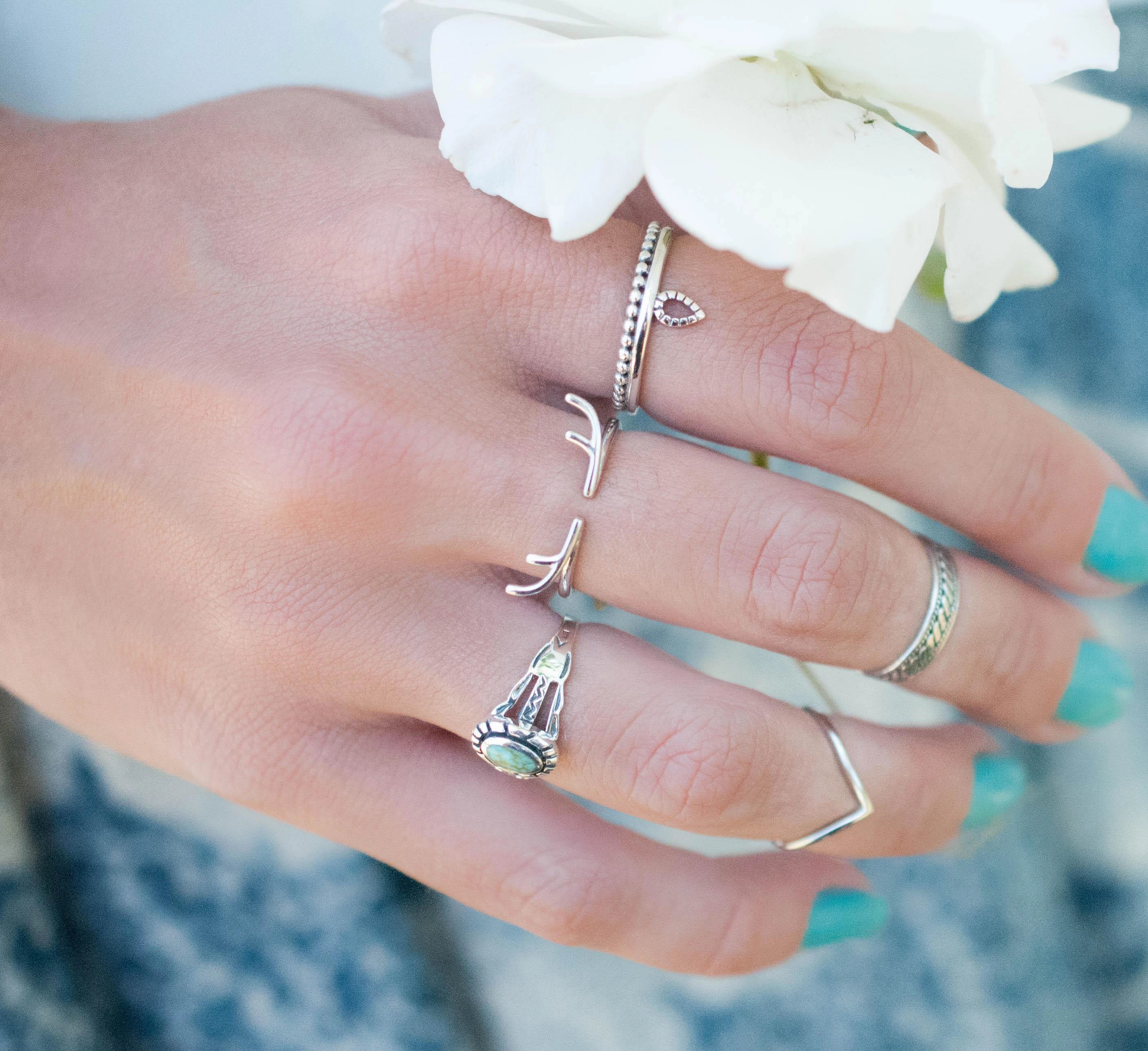 Ring~ Sterling Silver 925~ SMR070