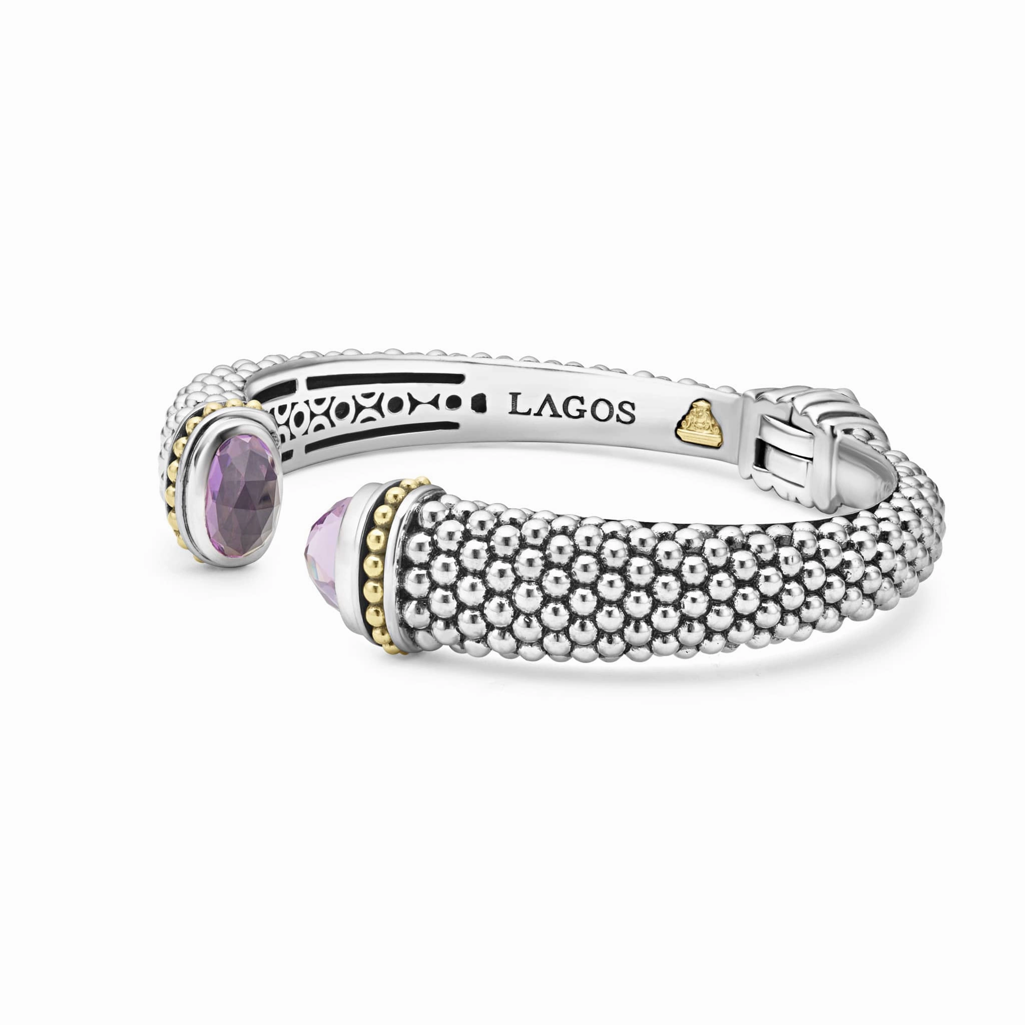 Rittenhouse Amethyst Cuff Bracelet | 12mm