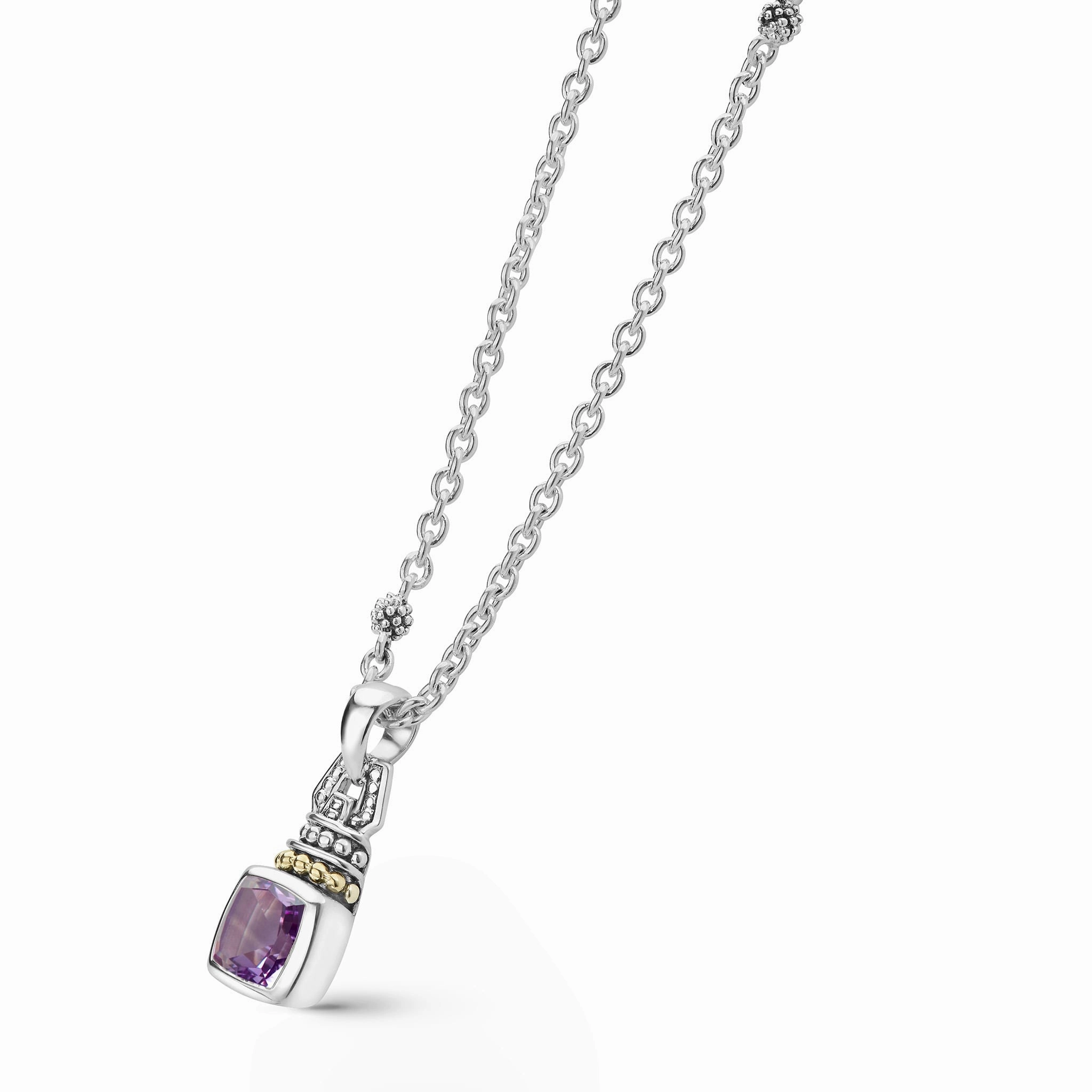 Rittenhouse Amethyst Pendant Necklace